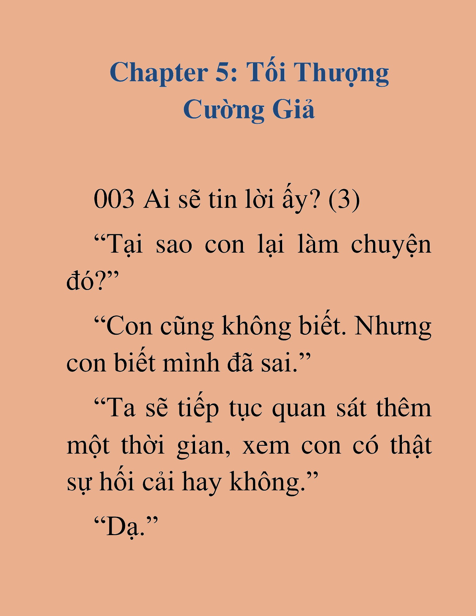 Đọc truyện HAT[NOVEL] Tối Thượng Cường Giả - Chap 5