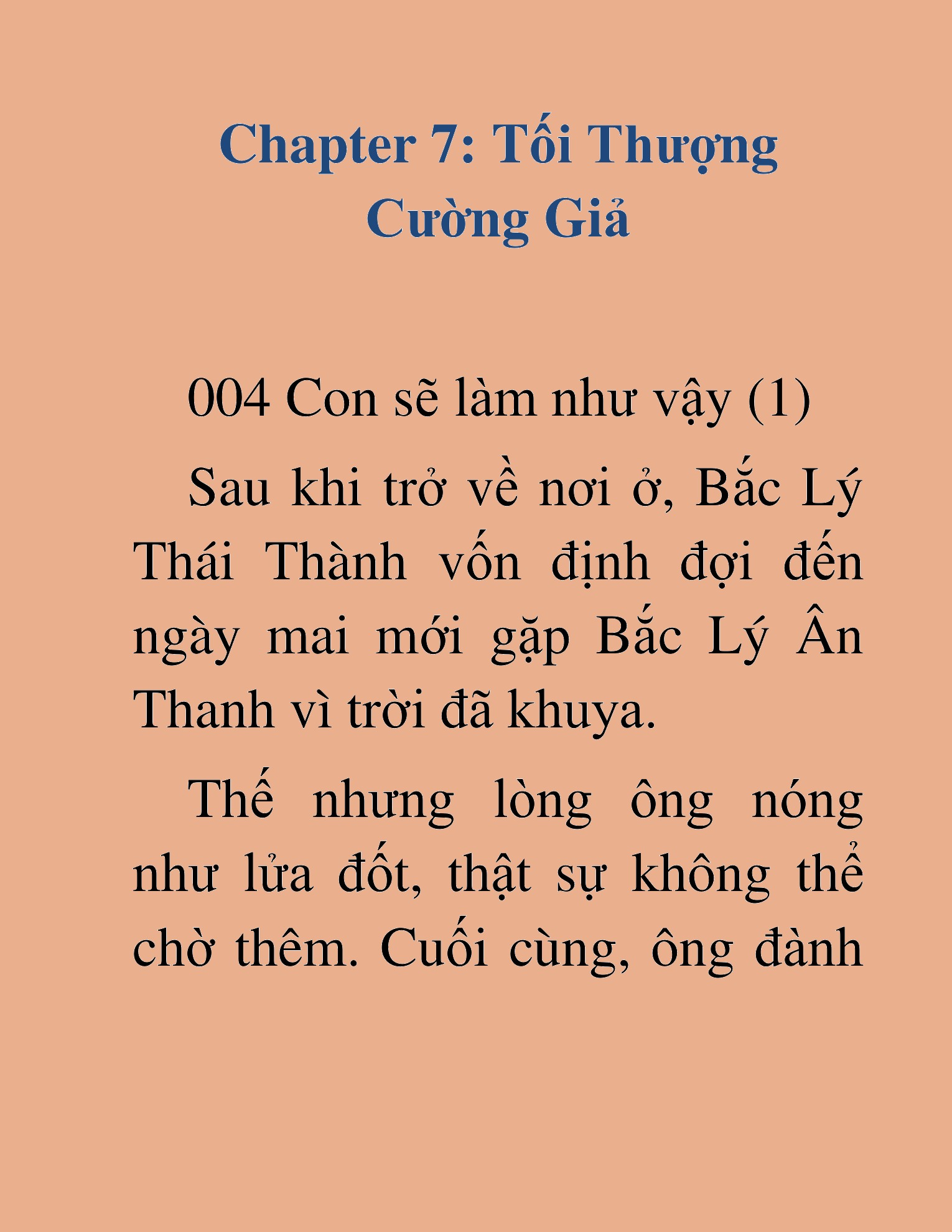 Đọc truyện HAT[NOVEL] Tối Thượng Cường Giả - Chap 7