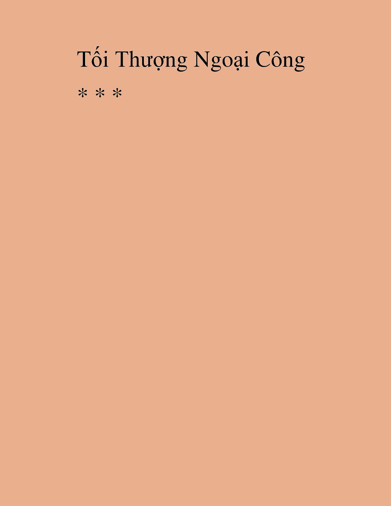 Đọc truyện HAT[NOVEL] Tối Thượng Ngoại Công - Chap 14