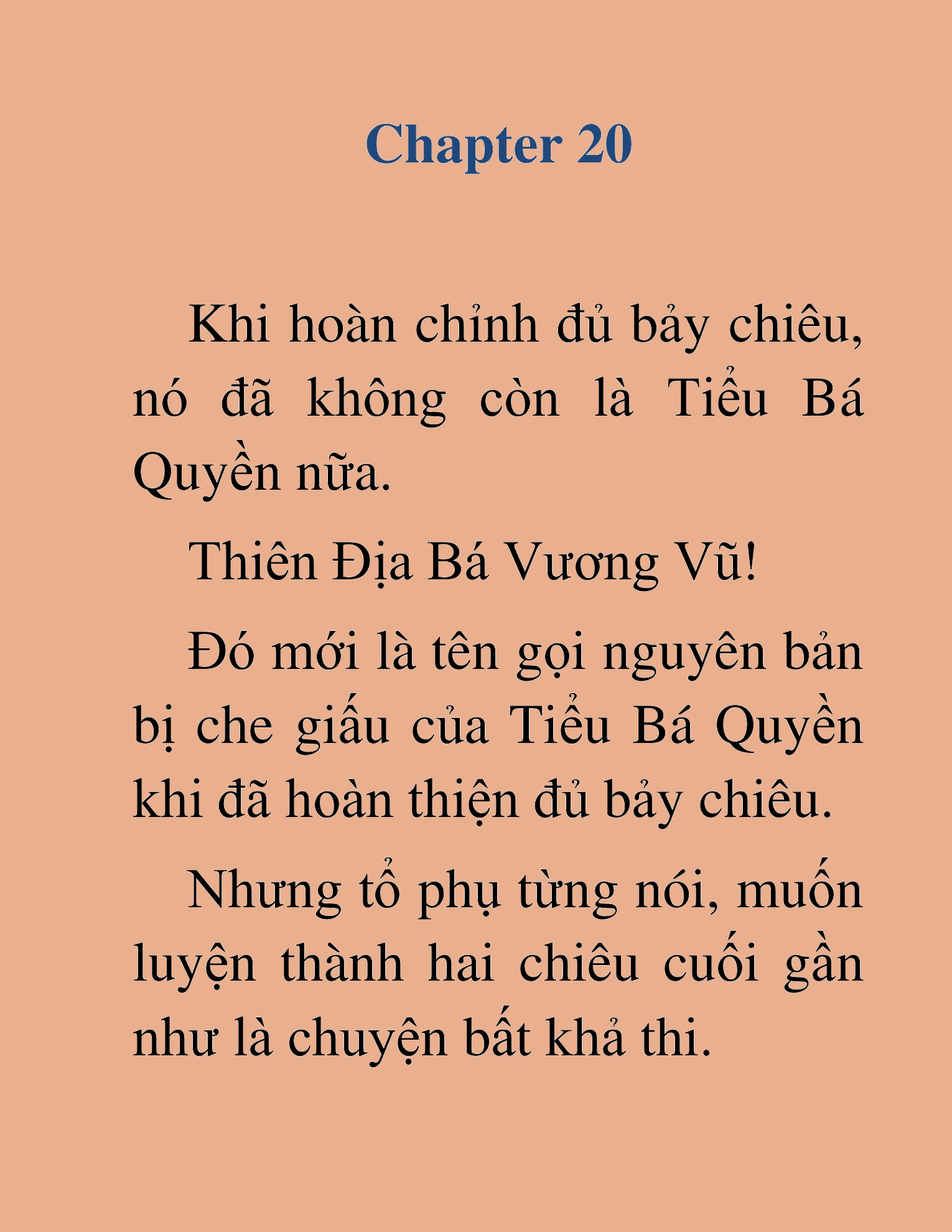 Đọc truyện HAT[NOVEL] Tối Thượng Ngoại Công - Chap 20