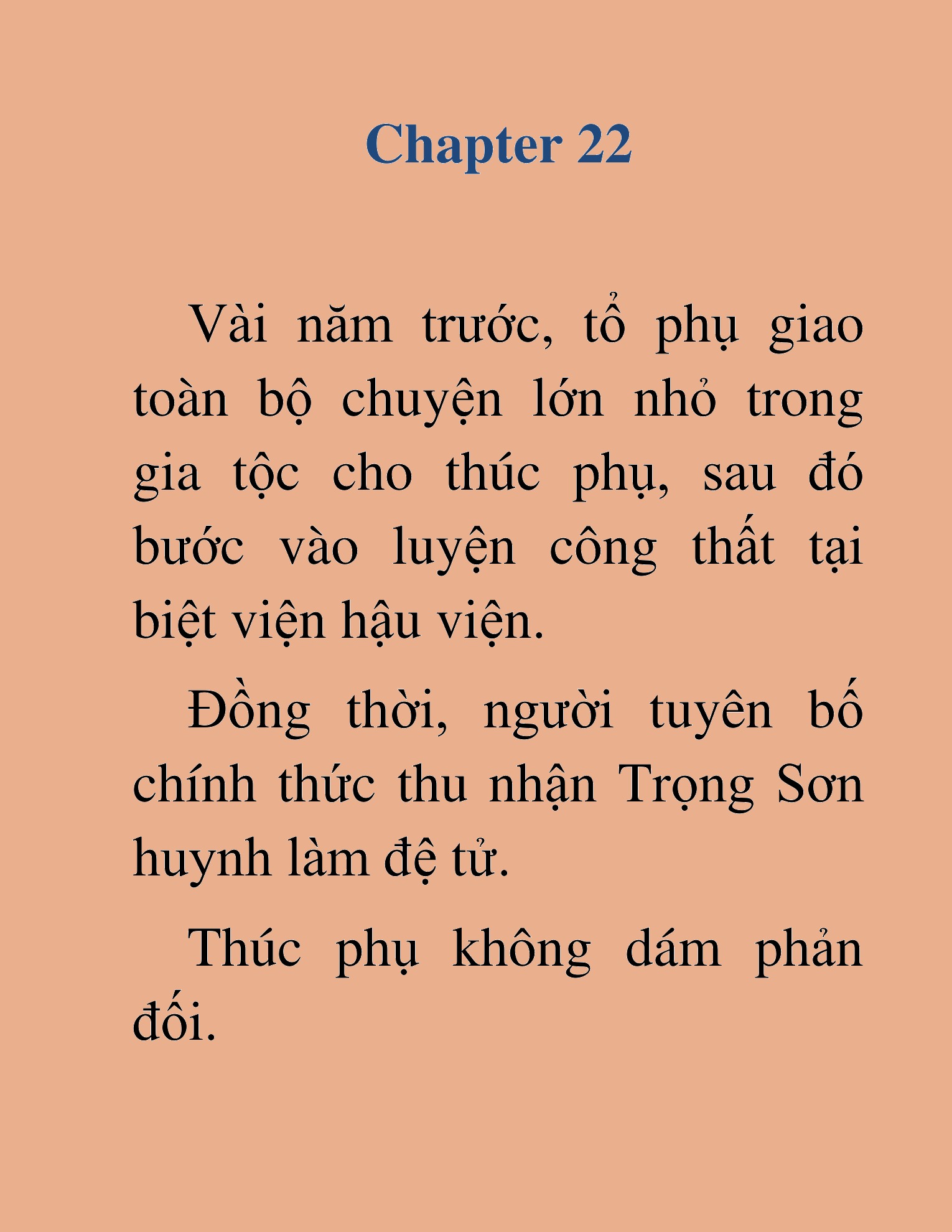 Đọc truyện HAT[NOVEL] Tối Thượng Ngoại Công - Chap 22