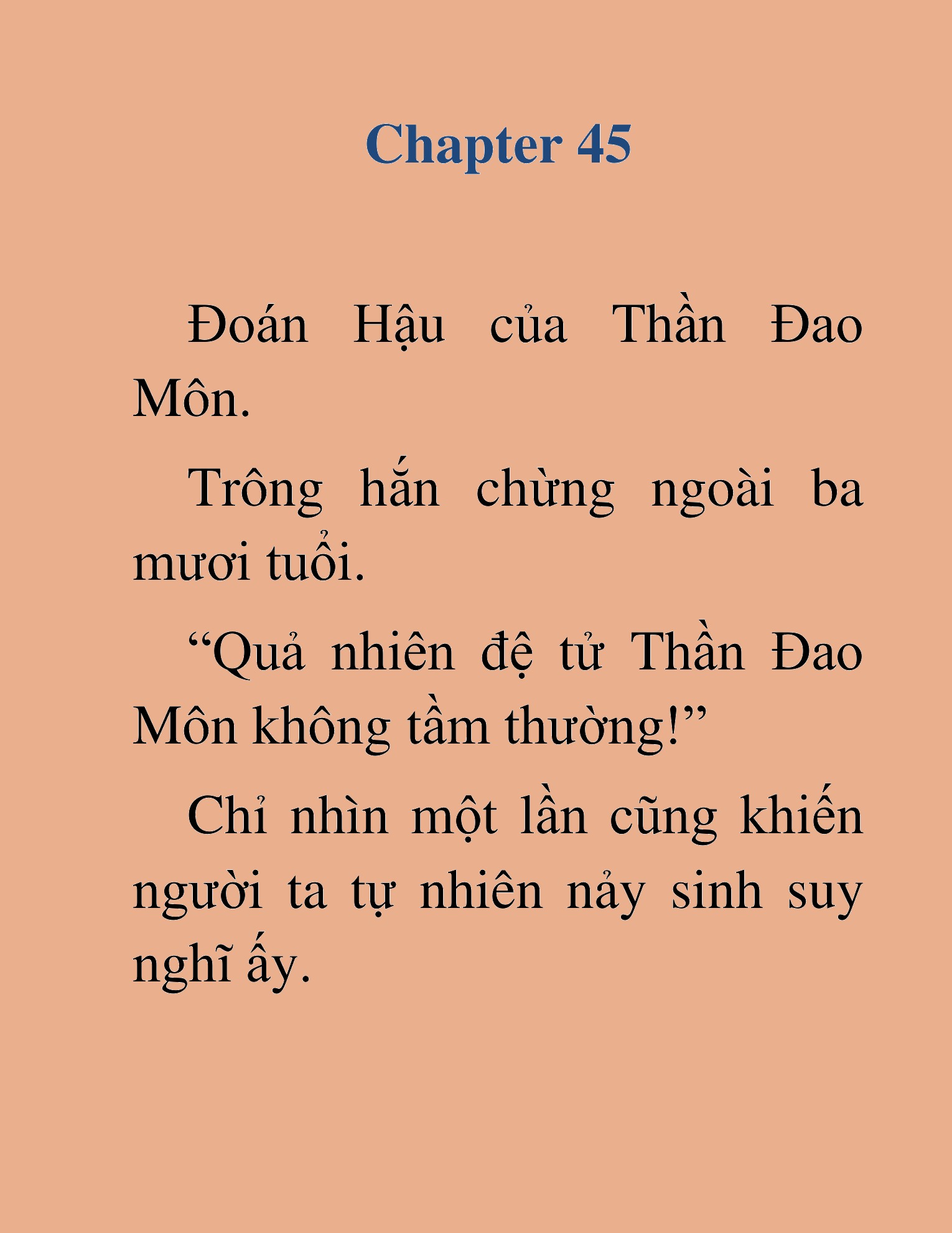 Đọc truyện HAT[NOVEL] Tối Thượng Ngoại Công - Chap 45