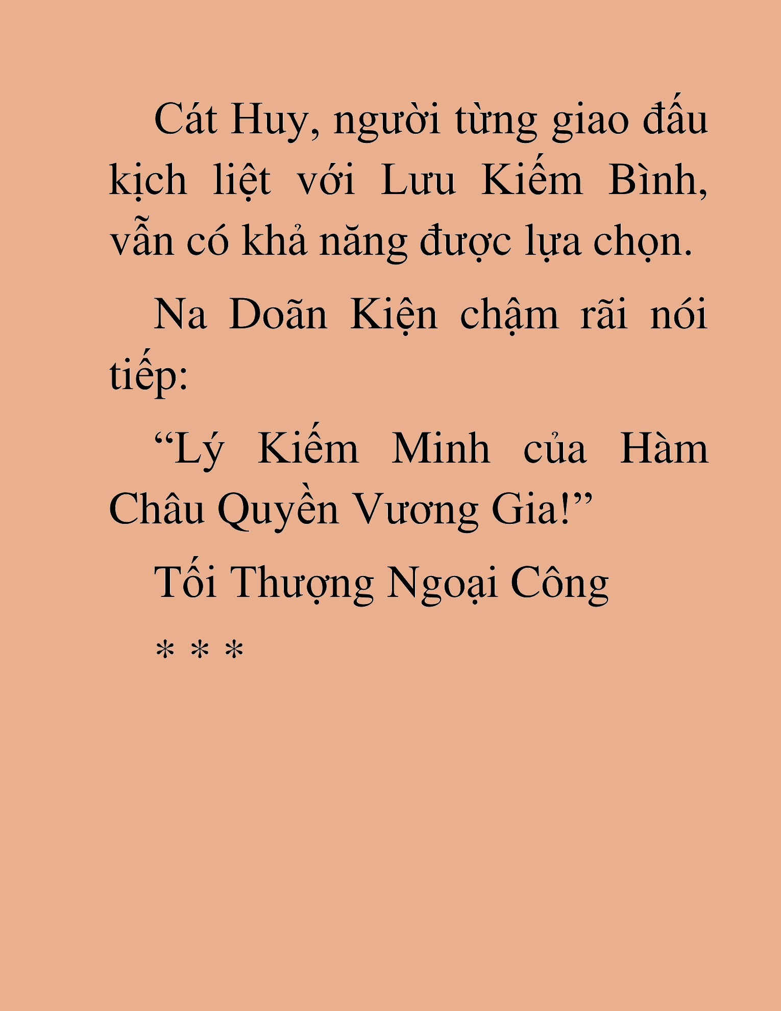Đọc truyện HAT[NOVEL] Tối Thượng Ngoại Công - Chap 48
