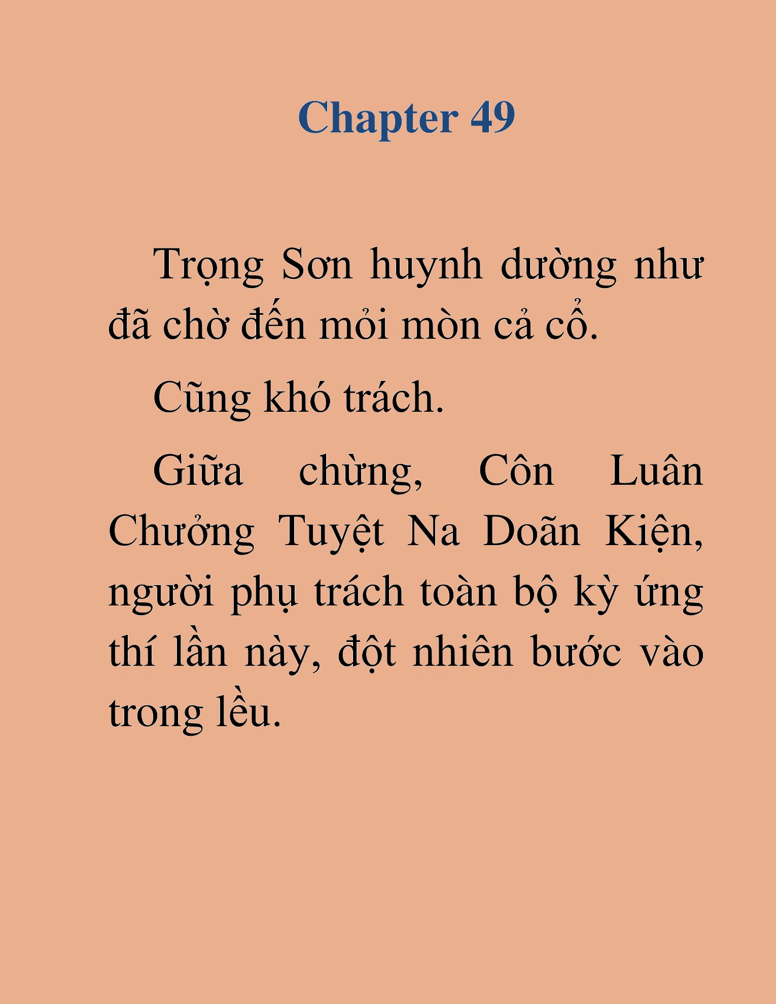 Đọc truyện HAT[NOVEL] Tối Thượng Ngoại Công - Chap 49
