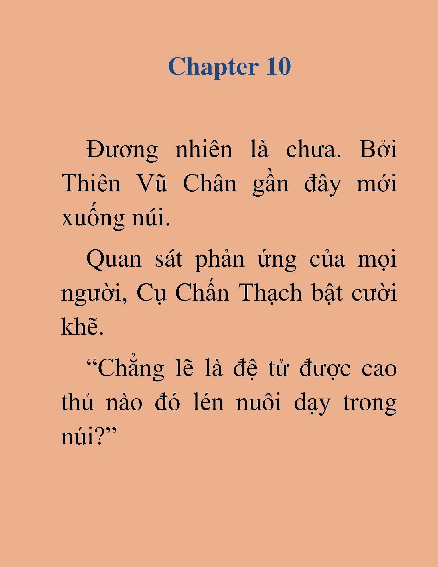 Đọc truyện HAT[NOVEL] Trở Thành Tiểu Đệ Cấp Võ Thần - Chap 10