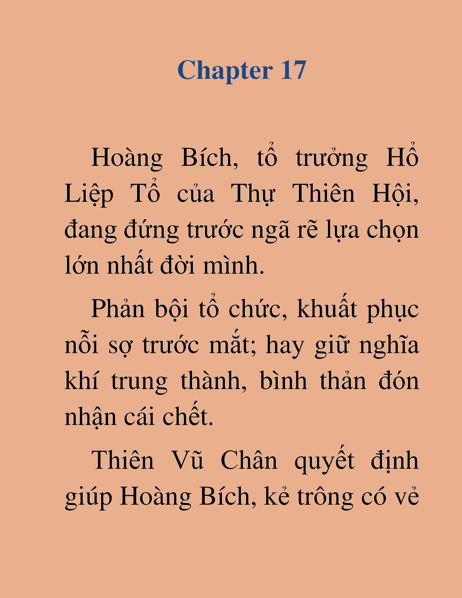 Đọc truyện HAT[NOVEL] Trở Thành Tiểu Đệ Cấp Võ Thần - Chap 17