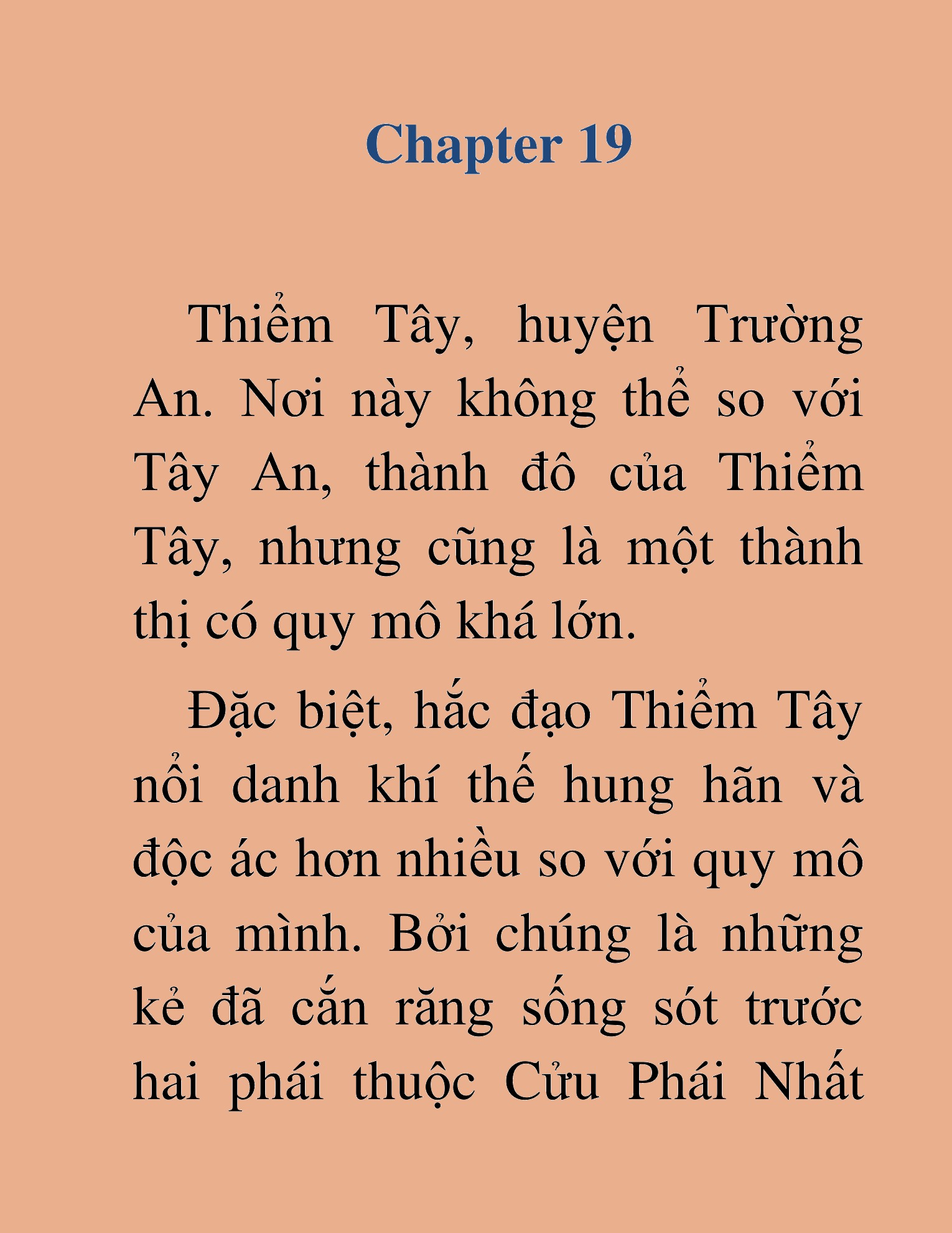 Đọc truyện HAT[NOVEL] Trở Thành Tiểu Đệ Cấp Võ Thần - Chap 19