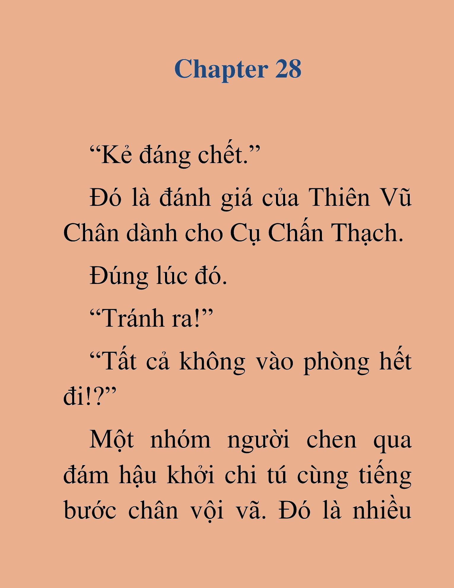 Đọc truyện HAT[NOVEL] Trở Thành Tiểu Đệ Cấp Võ Thần - Chap 28