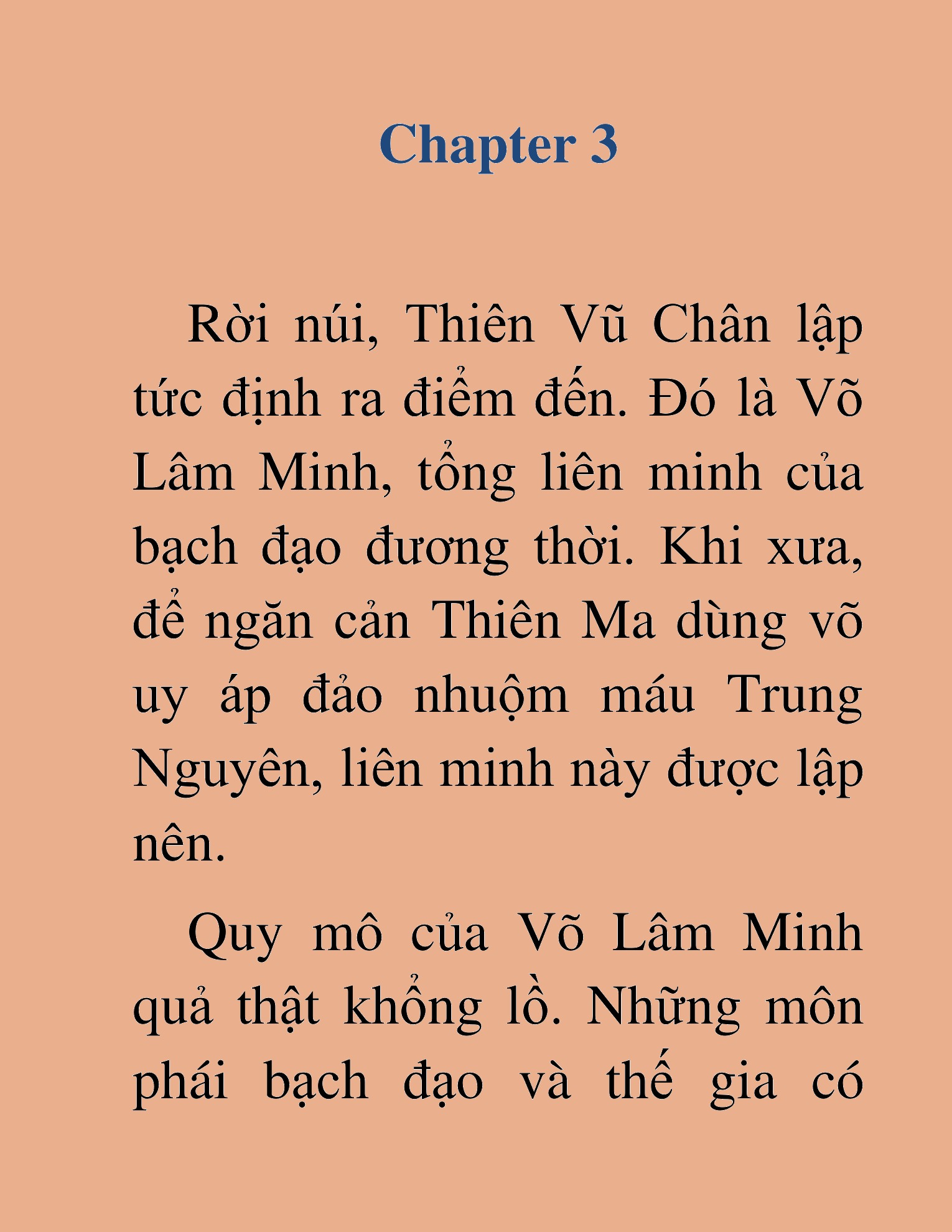 Đọc truyện HAT[NOVEL] Trở Thành Tiểu Đệ Cấp Võ Thần - Chap 3