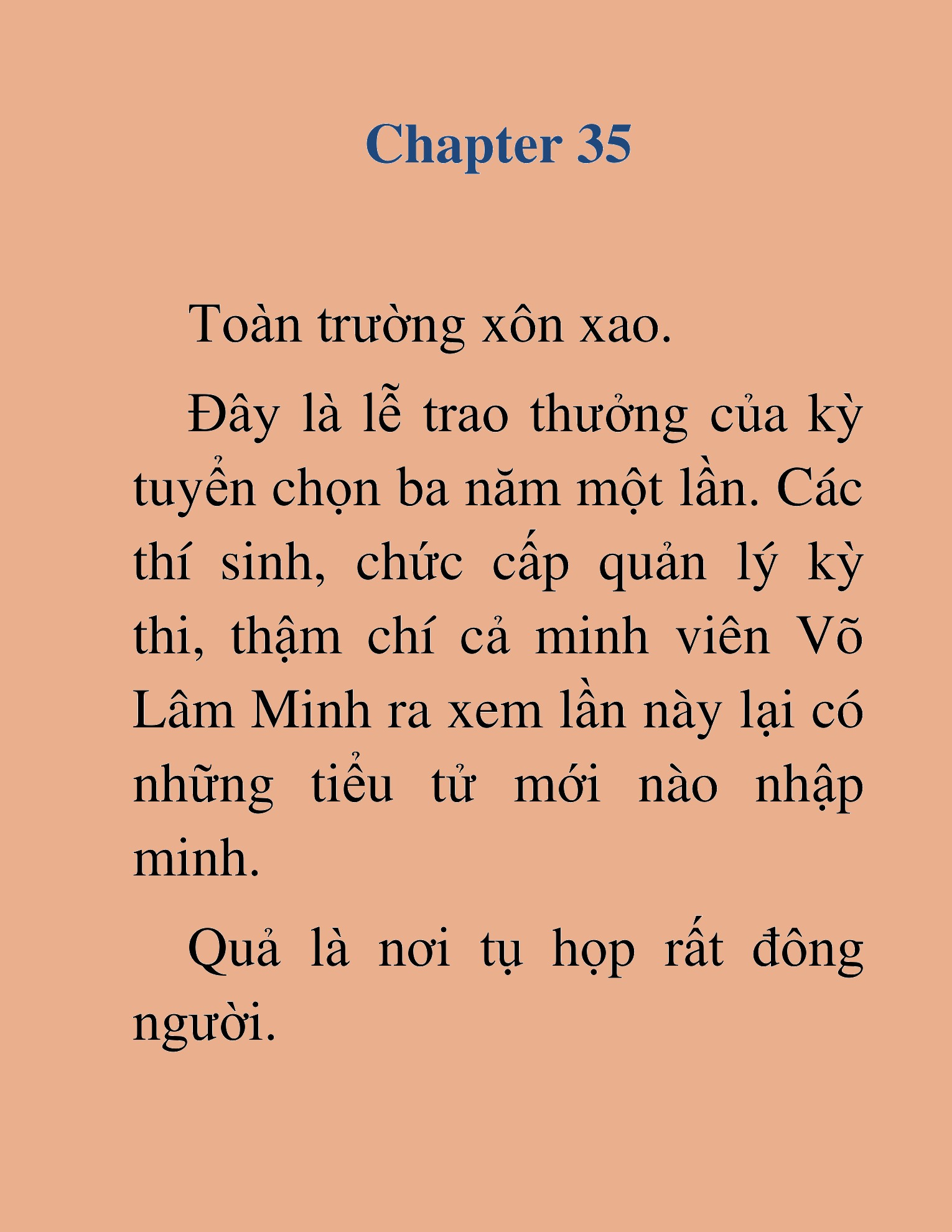 Đọc truyện HAT[NOVEL] Trở Thành Tiểu Đệ Cấp Võ Thần - Chap 35