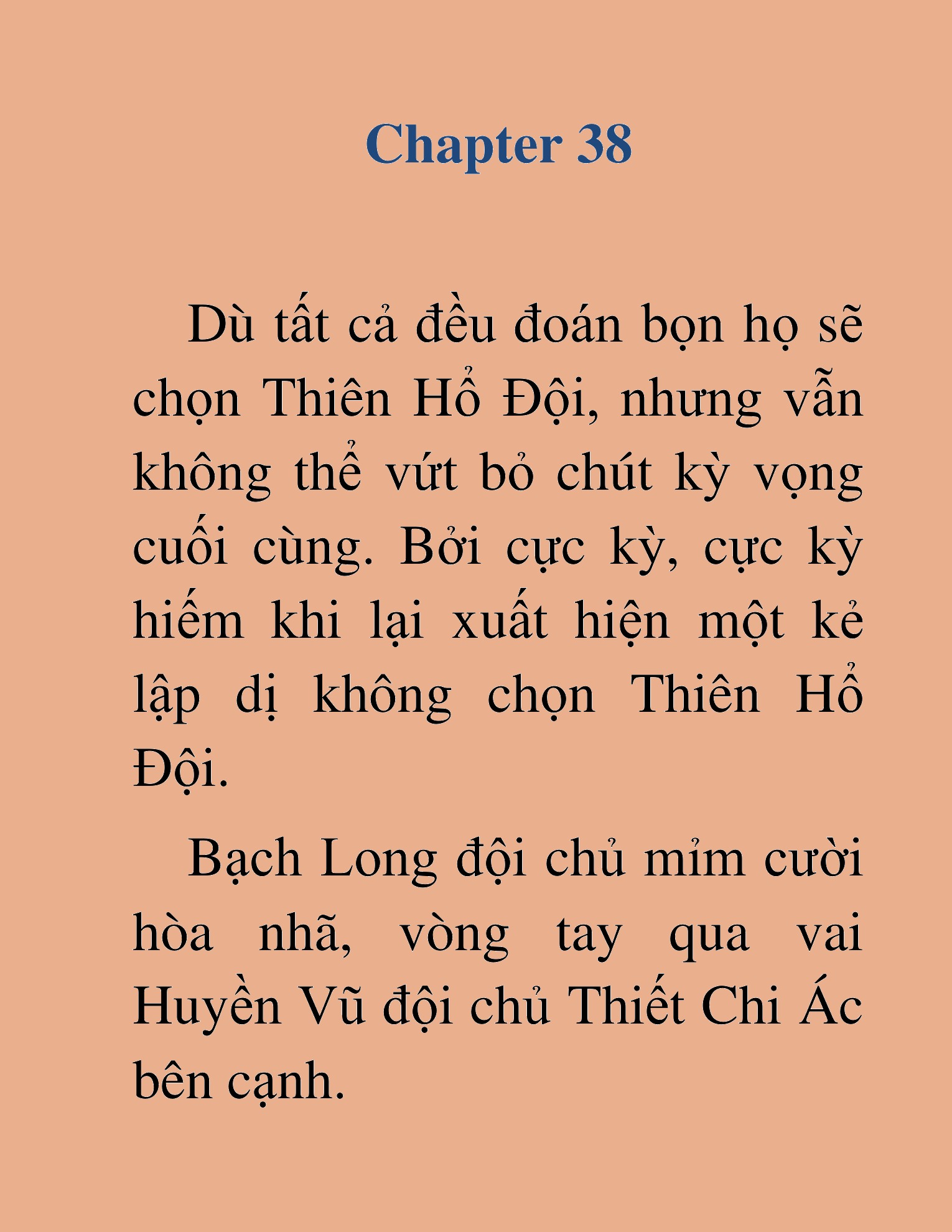 Đọc truyện HAT[NOVEL] Trở Thành Tiểu Đệ Cấp Võ Thần - Chap 38