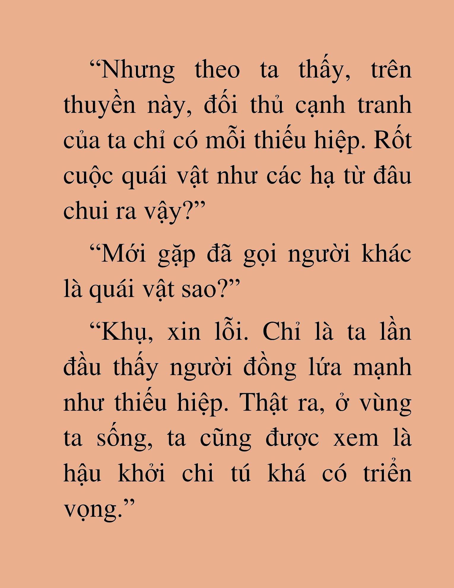 Đọc truyện HAT[NOVEL] Trở Thành Tiểu Đệ Cấp Võ Thần - Chap 4