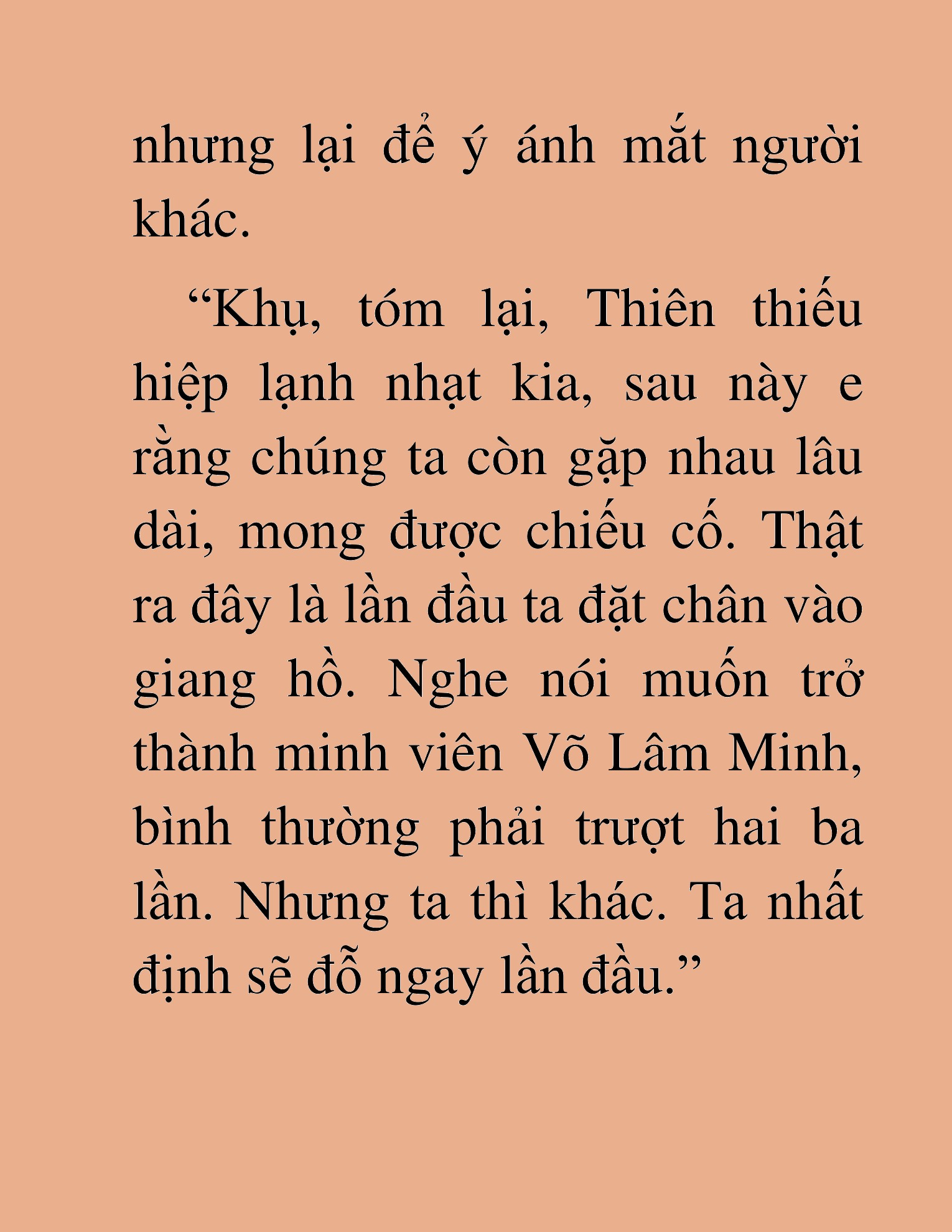 Đọc truyện HAT[NOVEL] Trở Thành Tiểu Đệ Cấp Võ Thần - Chap 4