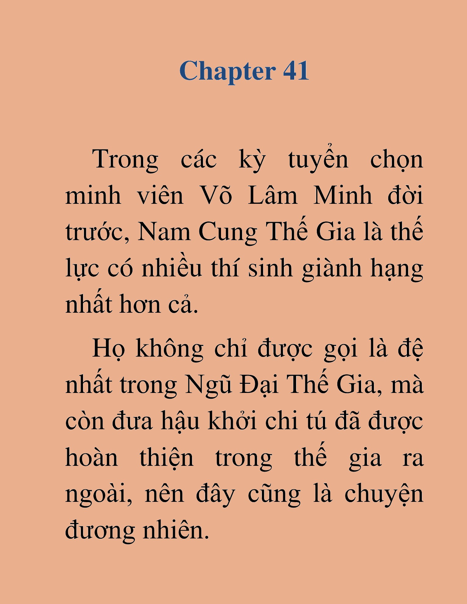 Đọc truyện HAT[NOVEL] Trở Thành Tiểu Đệ Cấp Võ Thần - Chap 41