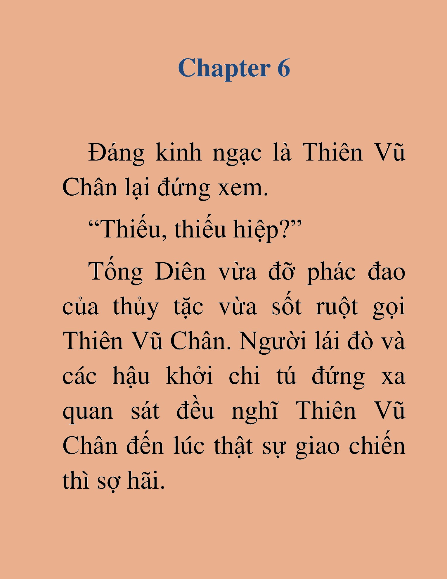 Đọc truyện HAT[NOVEL] Trở Thành Tiểu Đệ Cấp Võ Thần - Chap 6