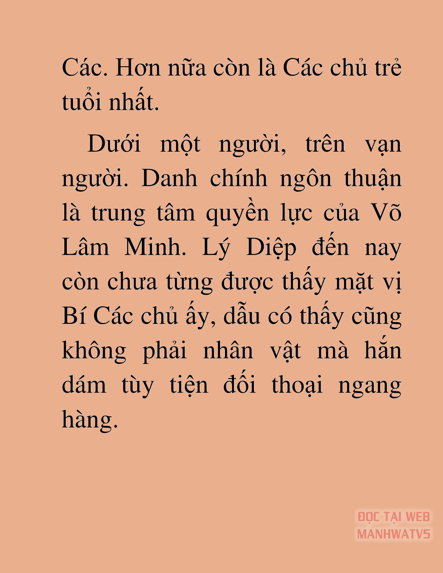 Đọc truyện HAT[novel] Từ Chí Tôn Trở Thành Nhàn Quan - Chap 1