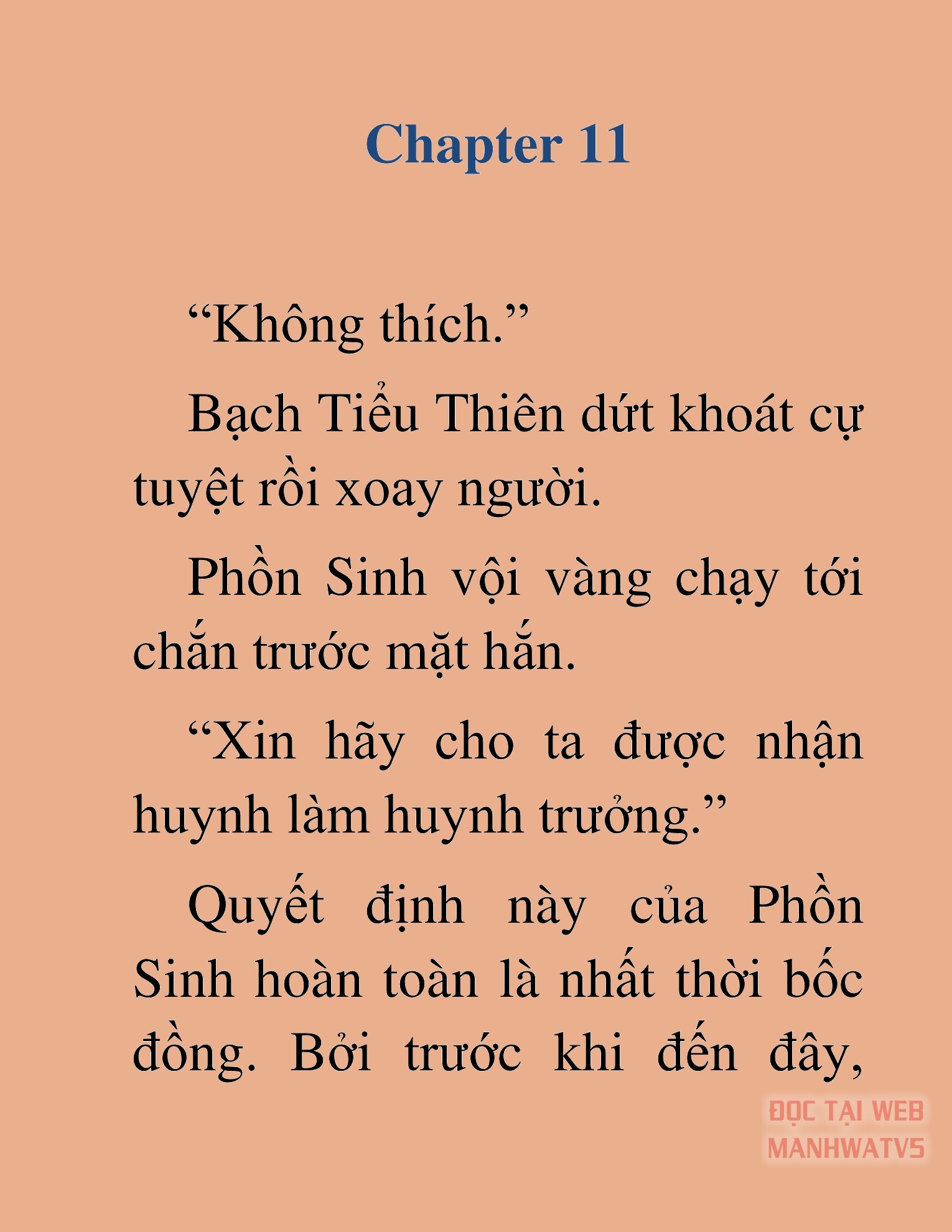 Đọc truyện HAT[novel] Từ Chí Tôn Trở Thành Nhàn Quan - Chap 11