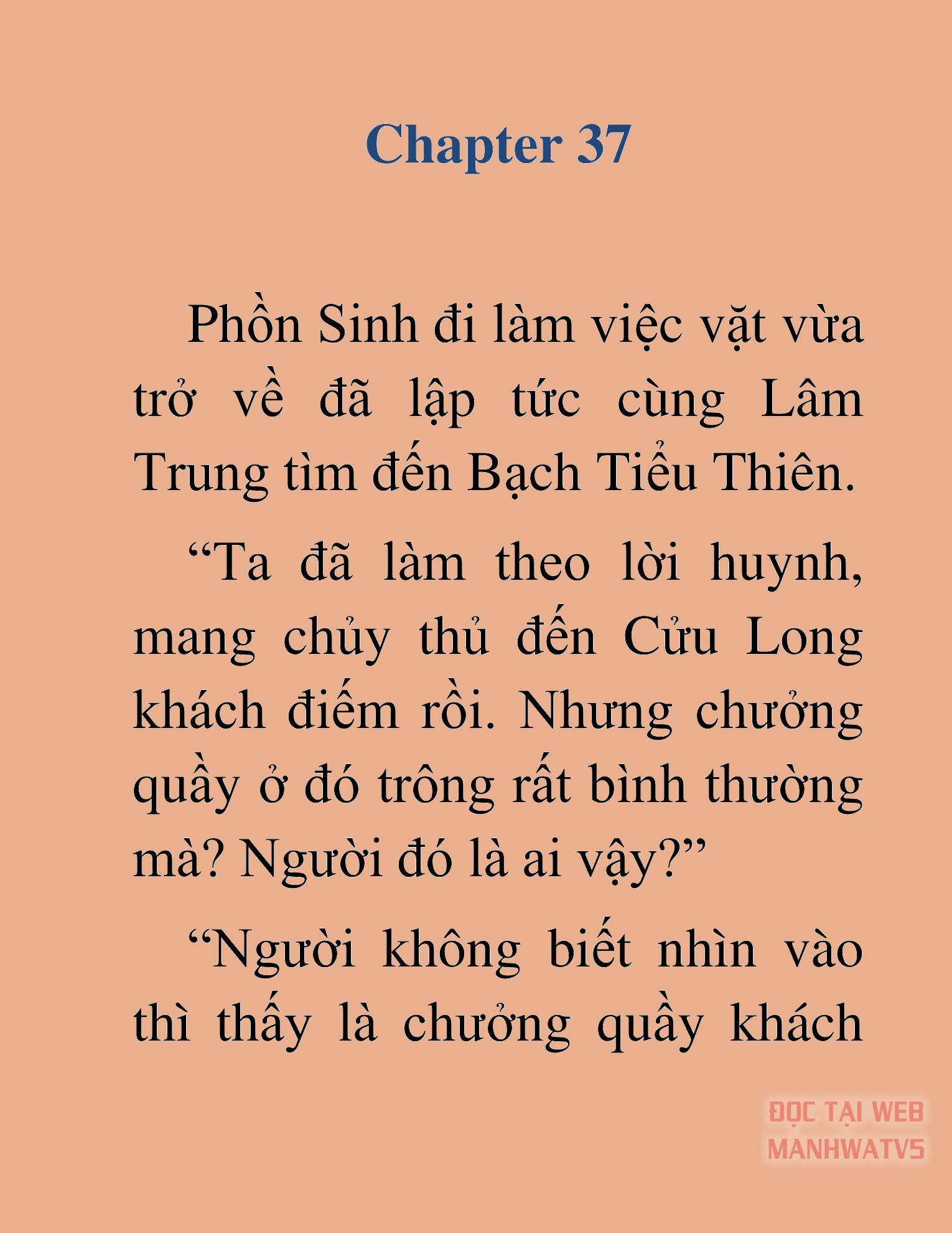 Đọc truyện HAT[novel] Từ Chí Tôn Trở Thành Nhàn Quan - Chap 37