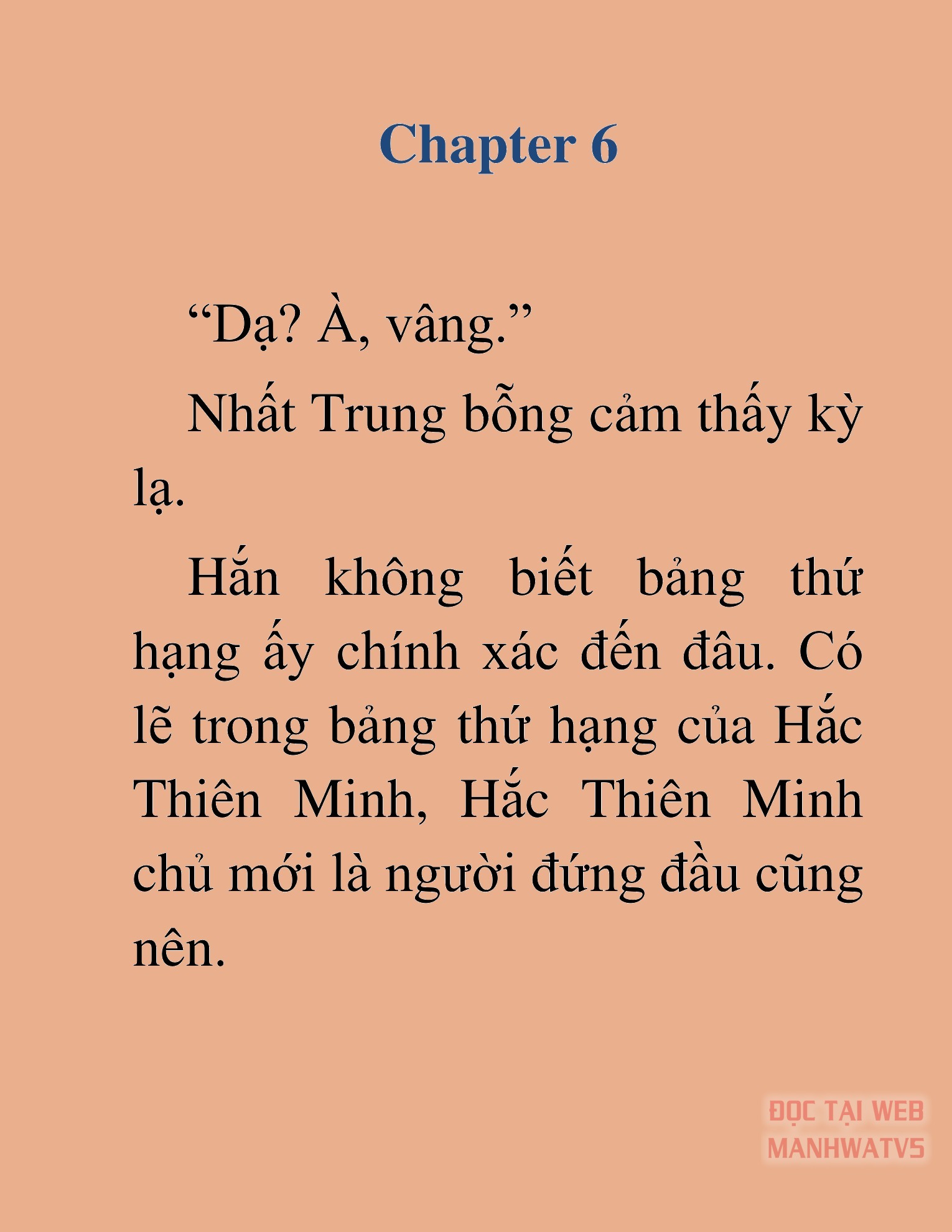 Đọc truyện HAT[novel] Từ Chí Tôn Trở Thành Nhàn Quan - Chap 6