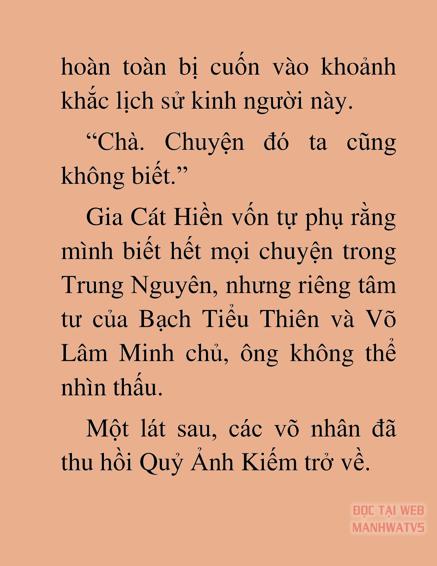 Đọc truyện HAT[novel] Từ Chí Tôn Trở Thành Nhàn Quan - Chap 6