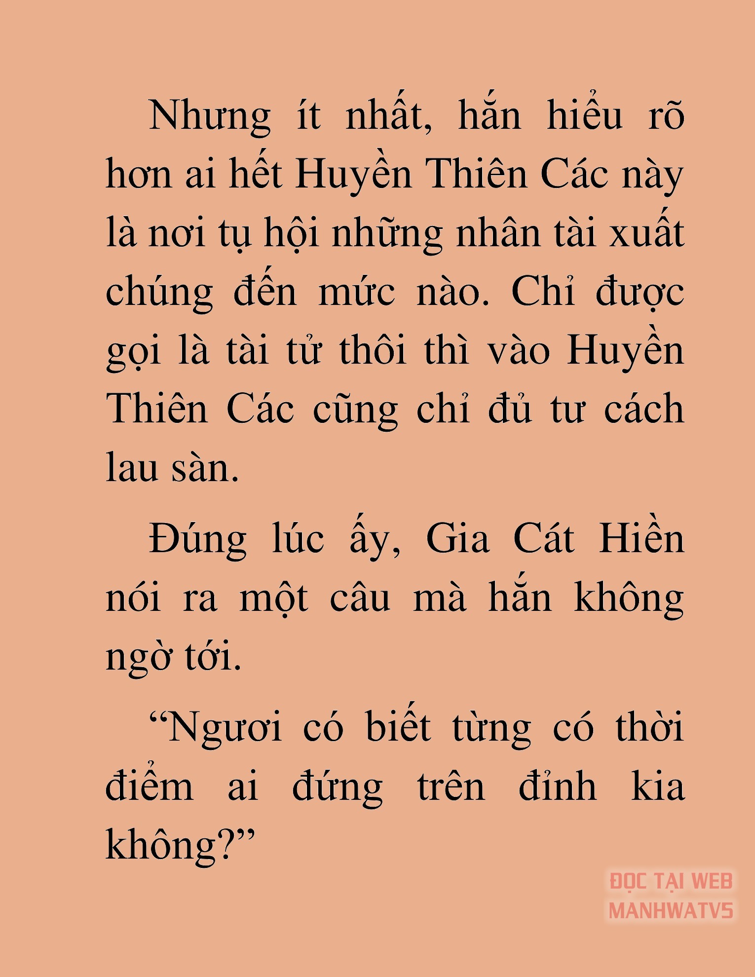 Đọc truyện HAT[novel] Từ Chí Tôn Trở Thành Nhàn Quan - Chap 6