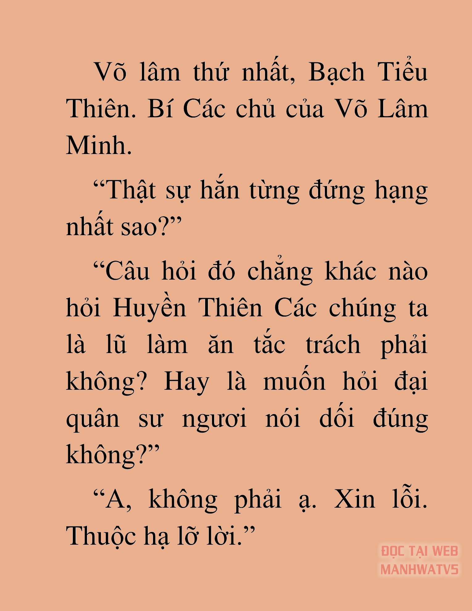Đọc truyện HAT[novel] Từ Chí Tôn Trở Thành Nhàn Quan - Chap 6