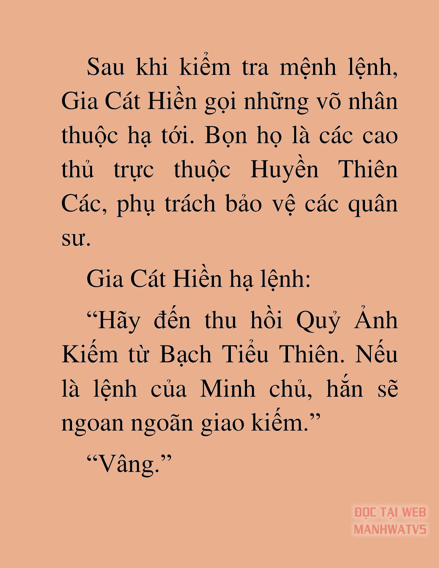 Đọc truyện HAT[novel] Từ Chí Tôn Trở Thành Nhàn Quan - Chap 6