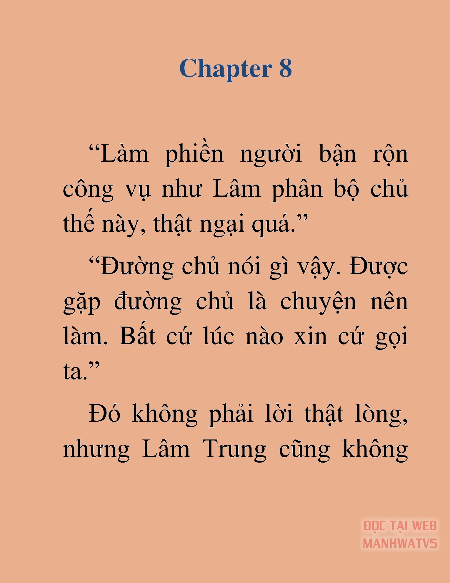 Đọc truyện HAT[novel] Từ Chí Tôn Trở Thành Nhàn Quan - Chap 8