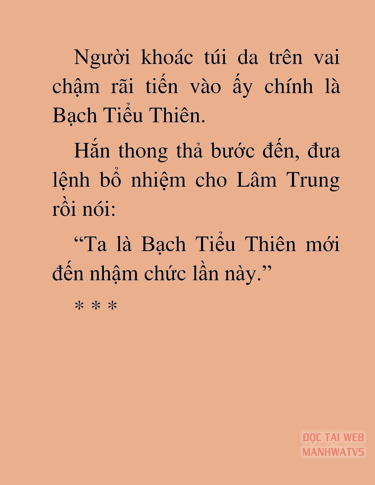 Đọc truyện HAT[novel] Từ Chí Tôn Trở Thành Nhàn Quan - Chap 8
