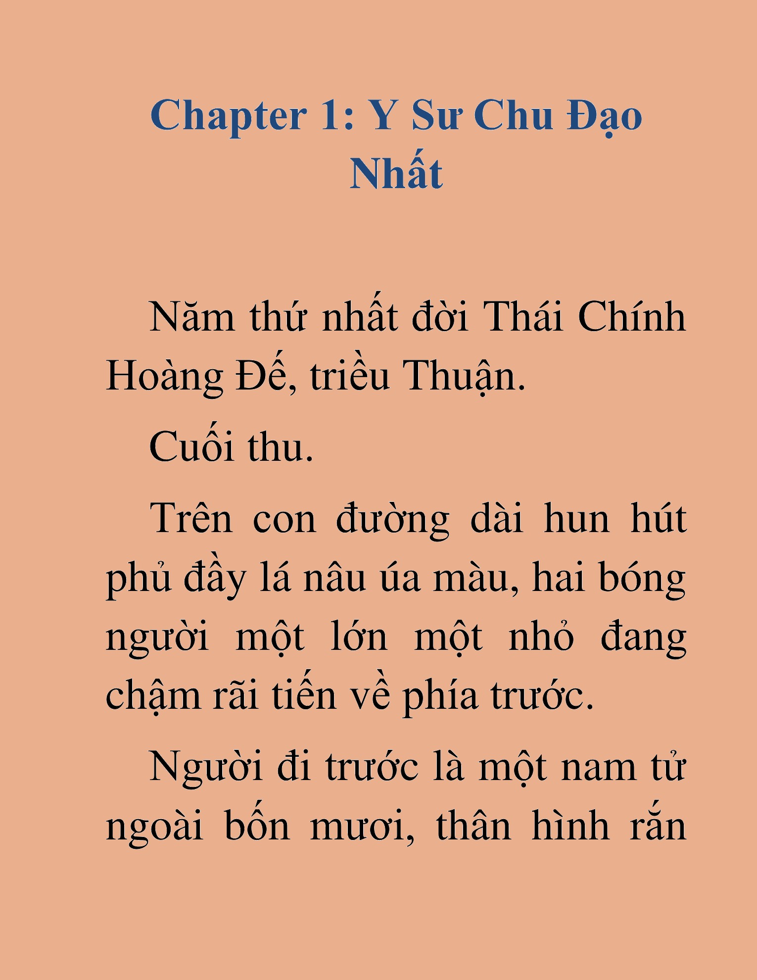 Đọc truyện HAT[NOVEL] Tụ Võ Giáo - Chap 1