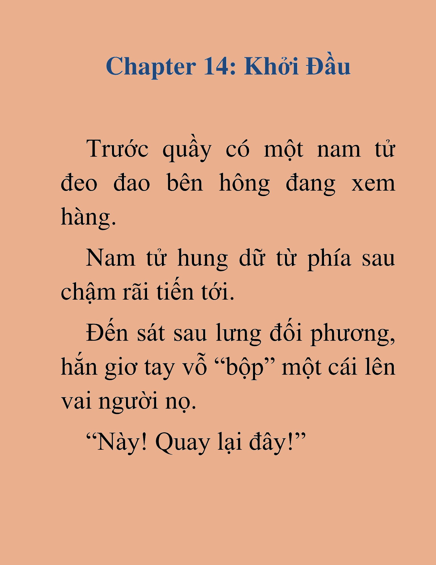 Đọc truyện HAT[NOVEL] Tụ Võ Giáo - Chap 14