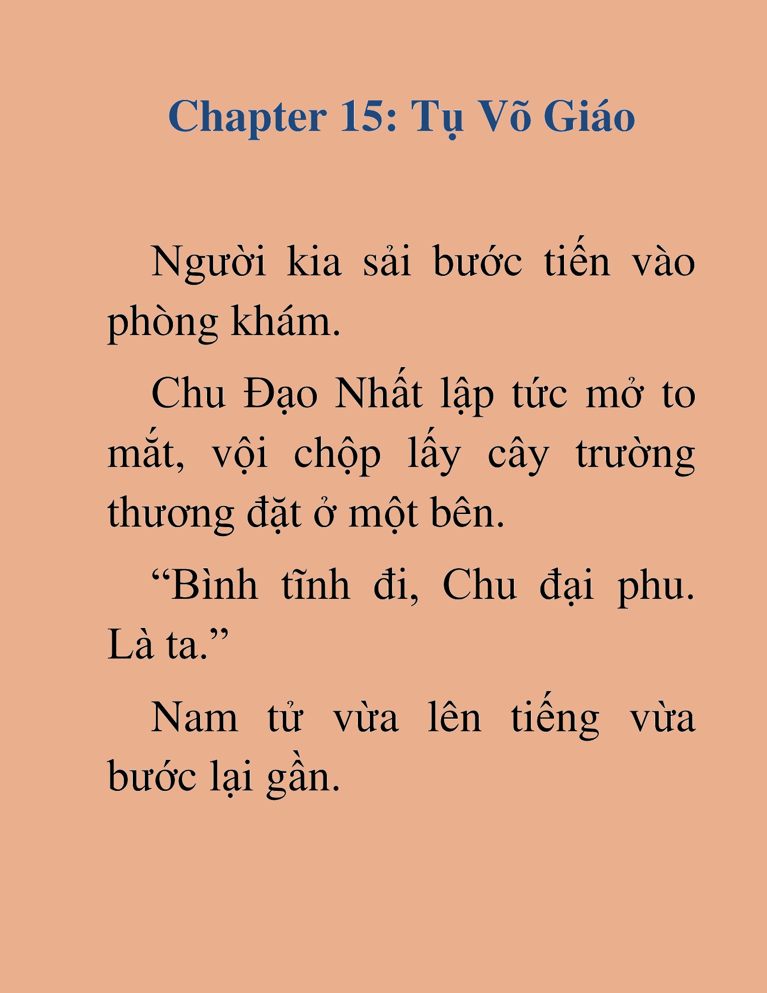 Đọc truyện HAT[NOVEL] Tụ Võ Giáo - Chap 15