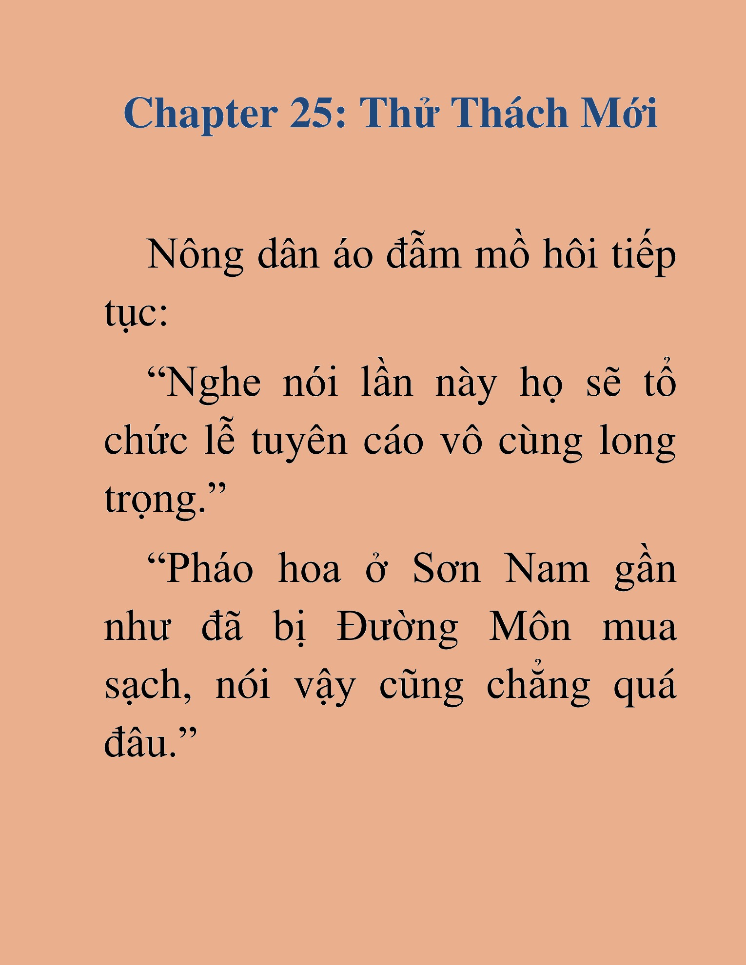 Đọc truyện HAT[NOVEL] Tụ Võ Giáo - Chap 25