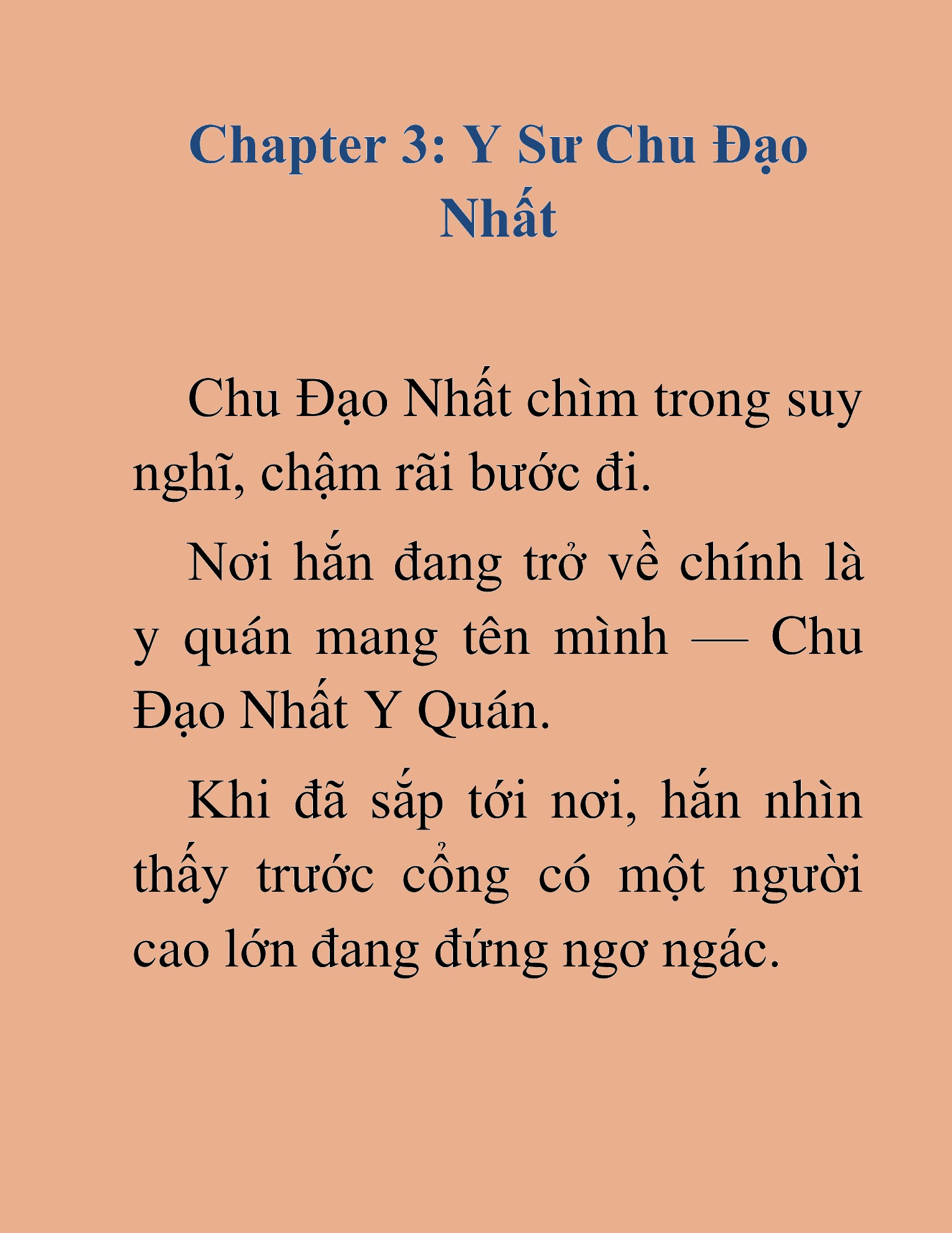Đọc truyện HAT[NOVEL] Tụ Võ Giáo - Chap 3