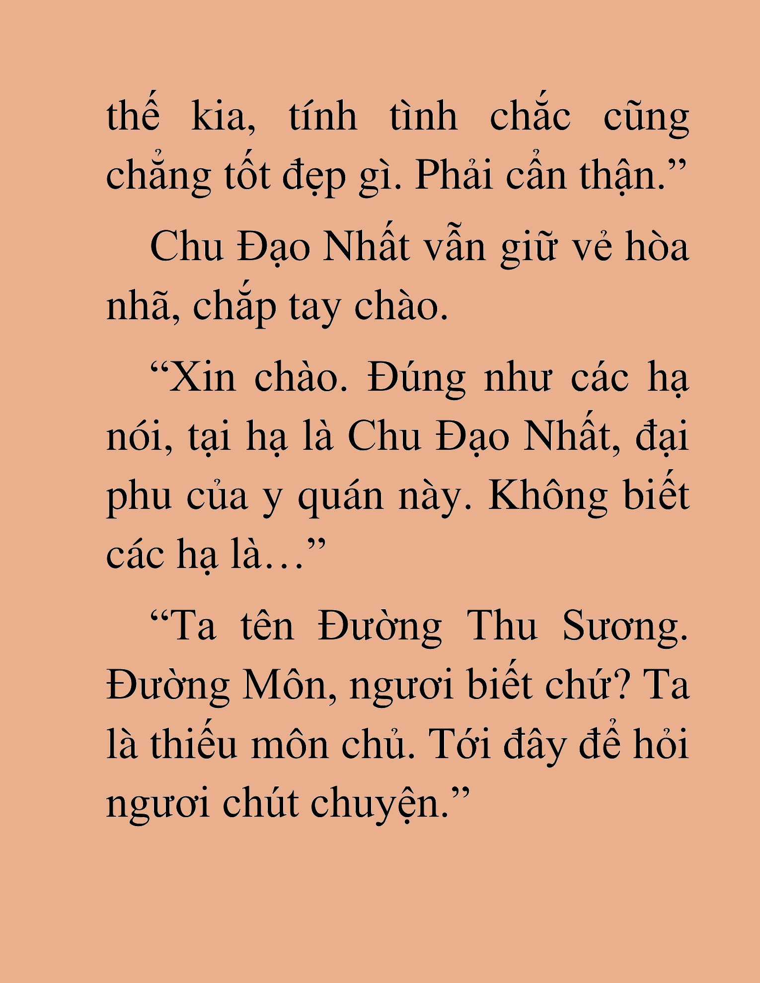 Đọc truyện HAT[NOVEL] Tụ Võ Giáo - Chap 3