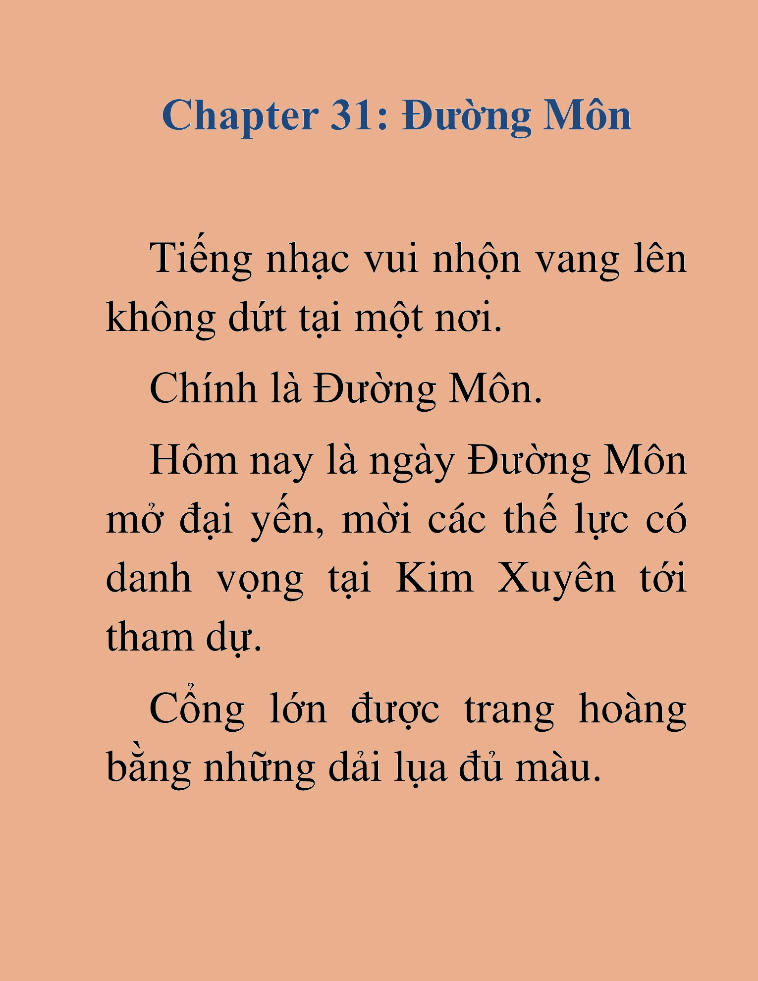 Đọc truyện HAT[NOVEL] Tụ Võ Giáo - Chap 31