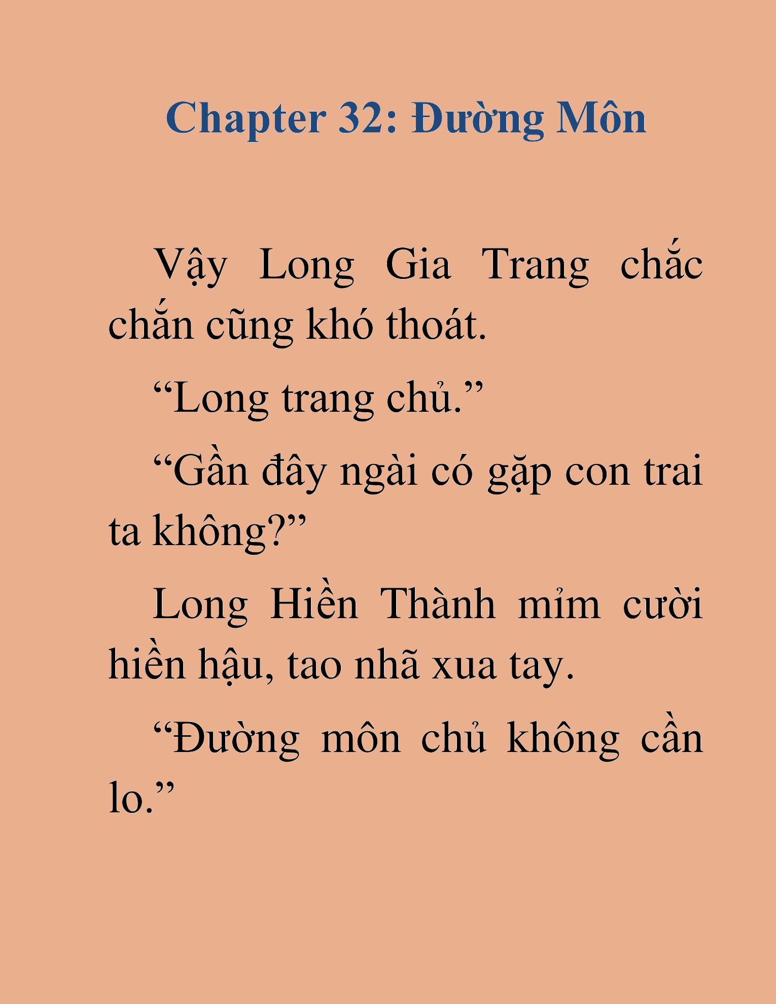 Đọc truyện HAT[NOVEL] Tụ Võ Giáo - Chap 32