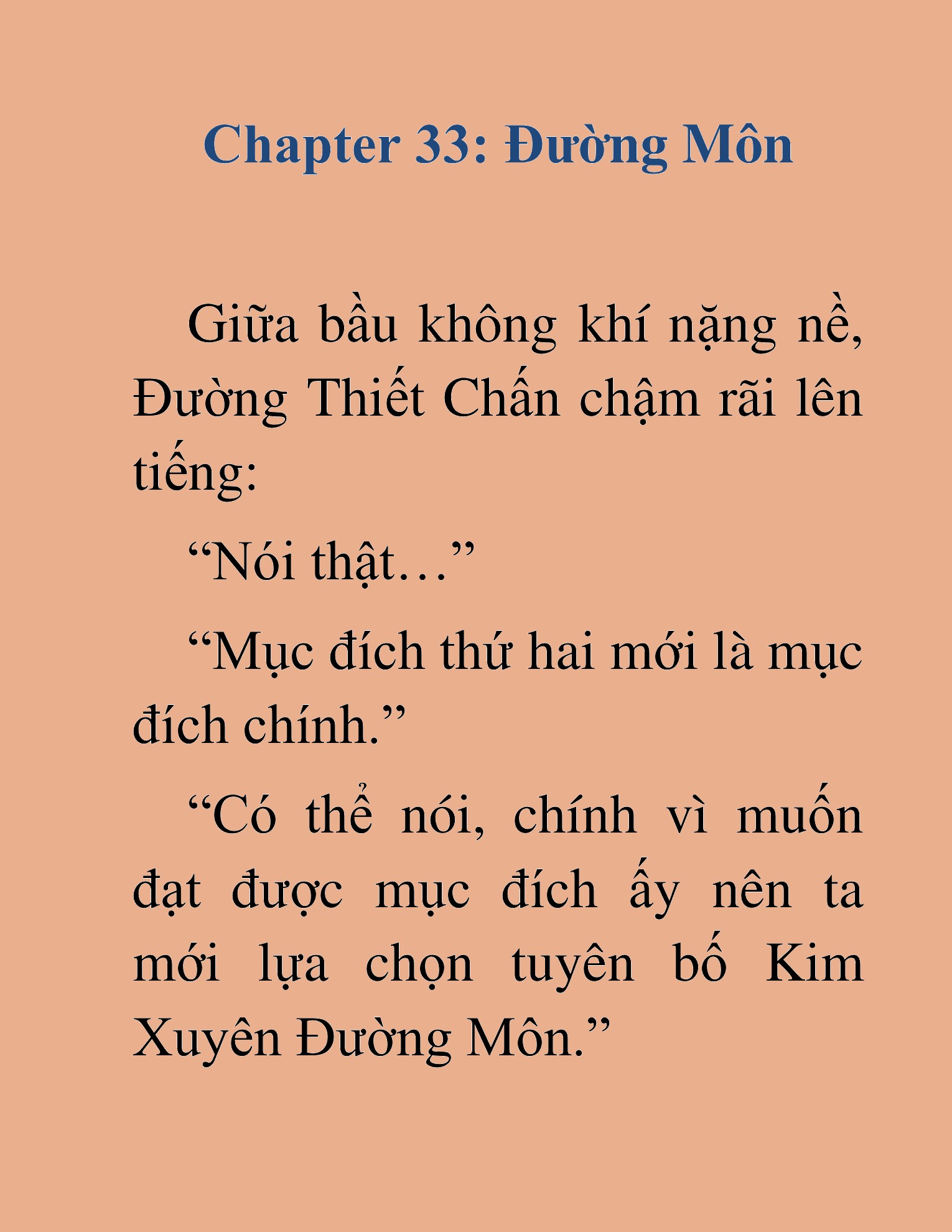 Đọc truyện HAT[NOVEL] Tụ Võ Giáo - Chap 33