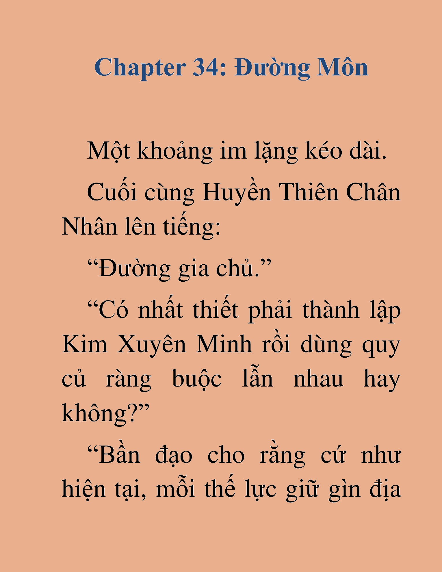 Đọc truyện HAT[NOVEL] Tụ Võ Giáo - Chap 34