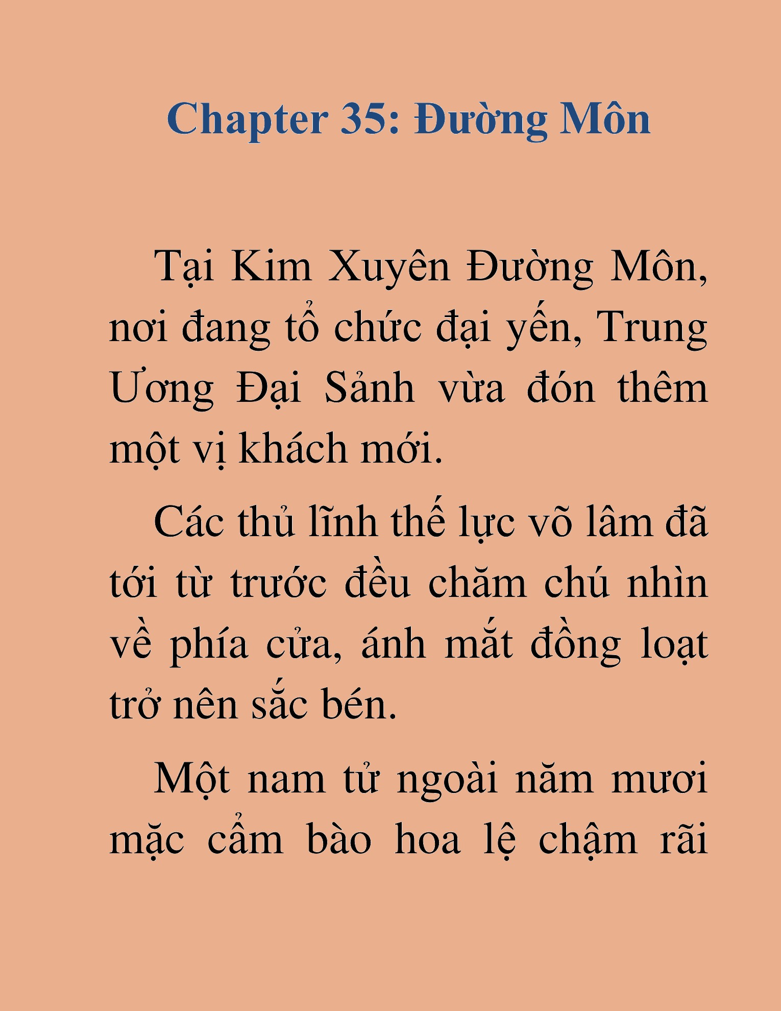 Đọc truyện HAT[NOVEL] Tụ Võ Giáo - Chap 35