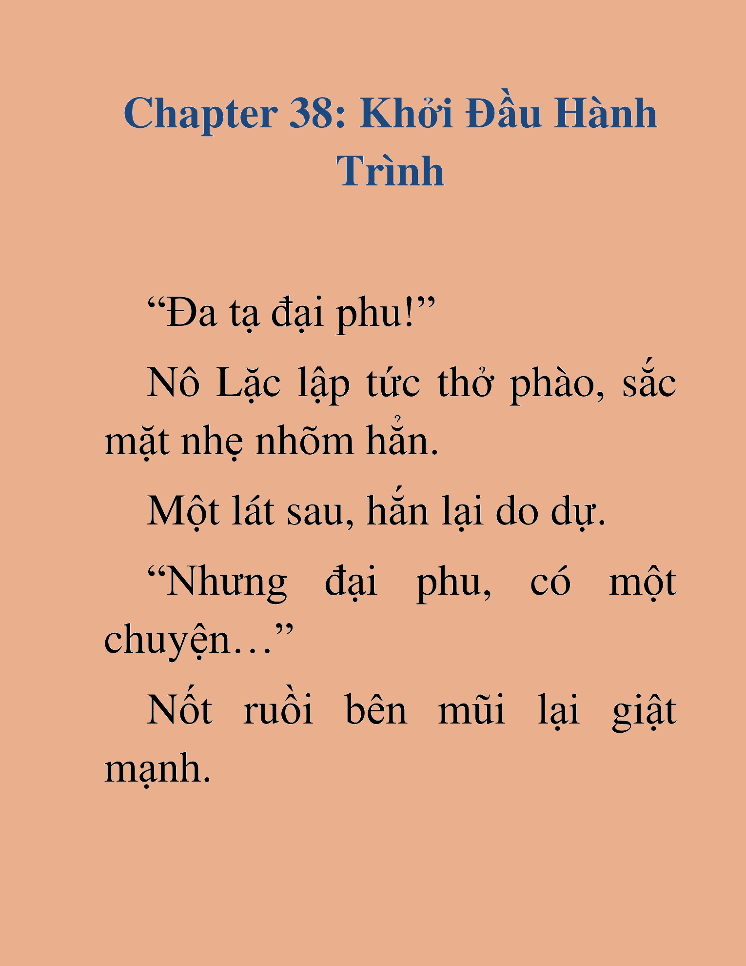 Đọc truyện HAT[NOVEL] Tụ Võ Giáo - Chap 38