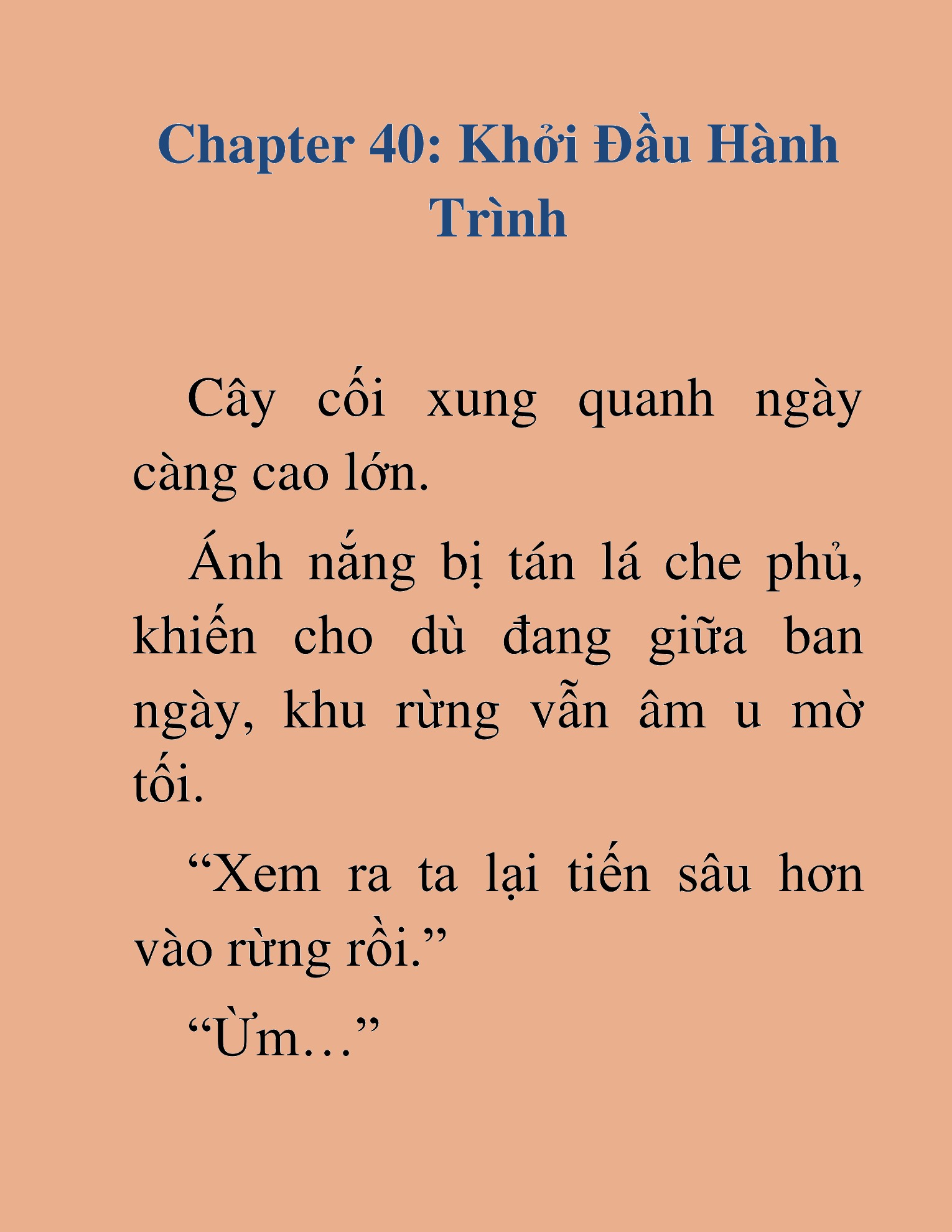Đọc truyện HAT[NOVEL] Tụ Võ Giáo - Chap 40