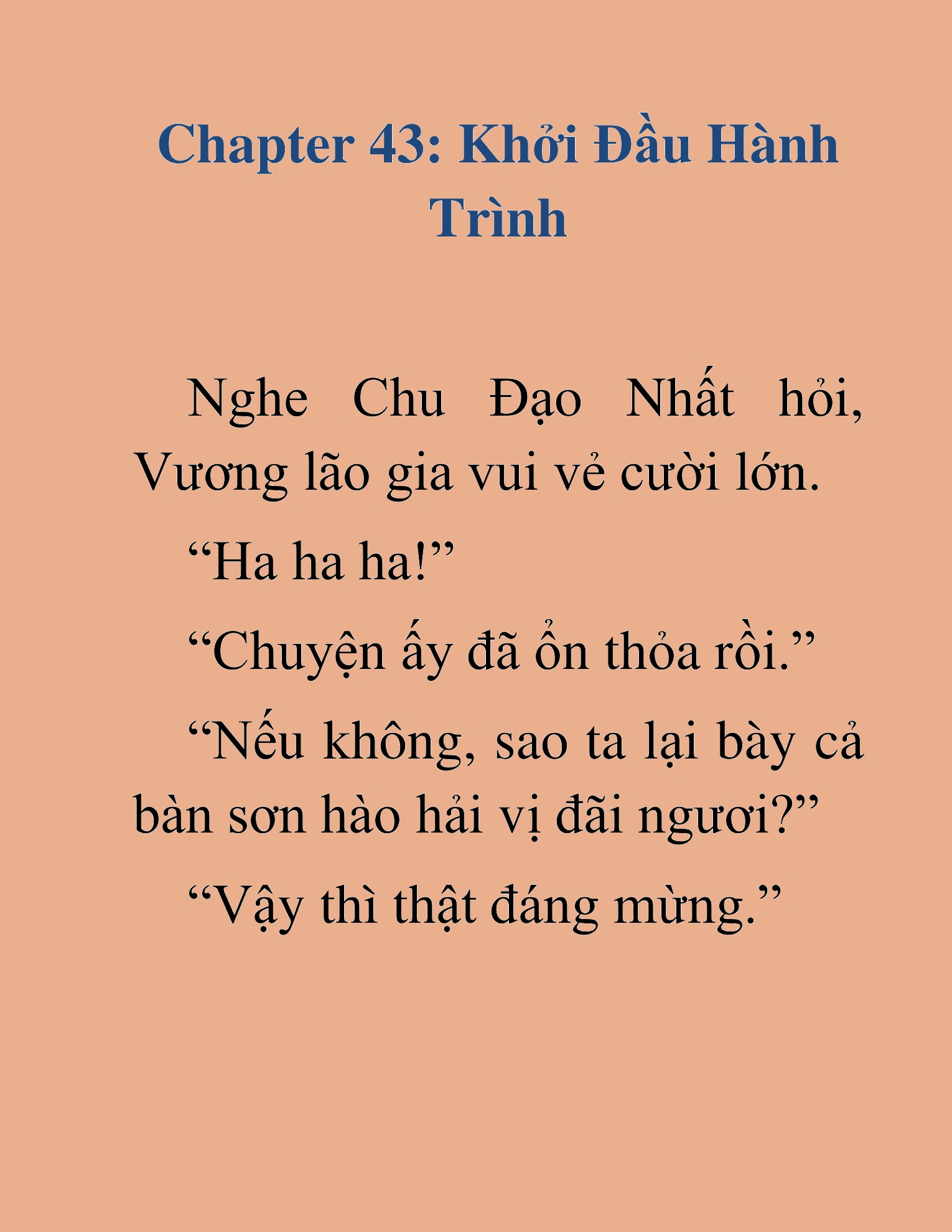 Đọc truyện HAT[NOVEL] Tụ Võ Giáo - Chap 43