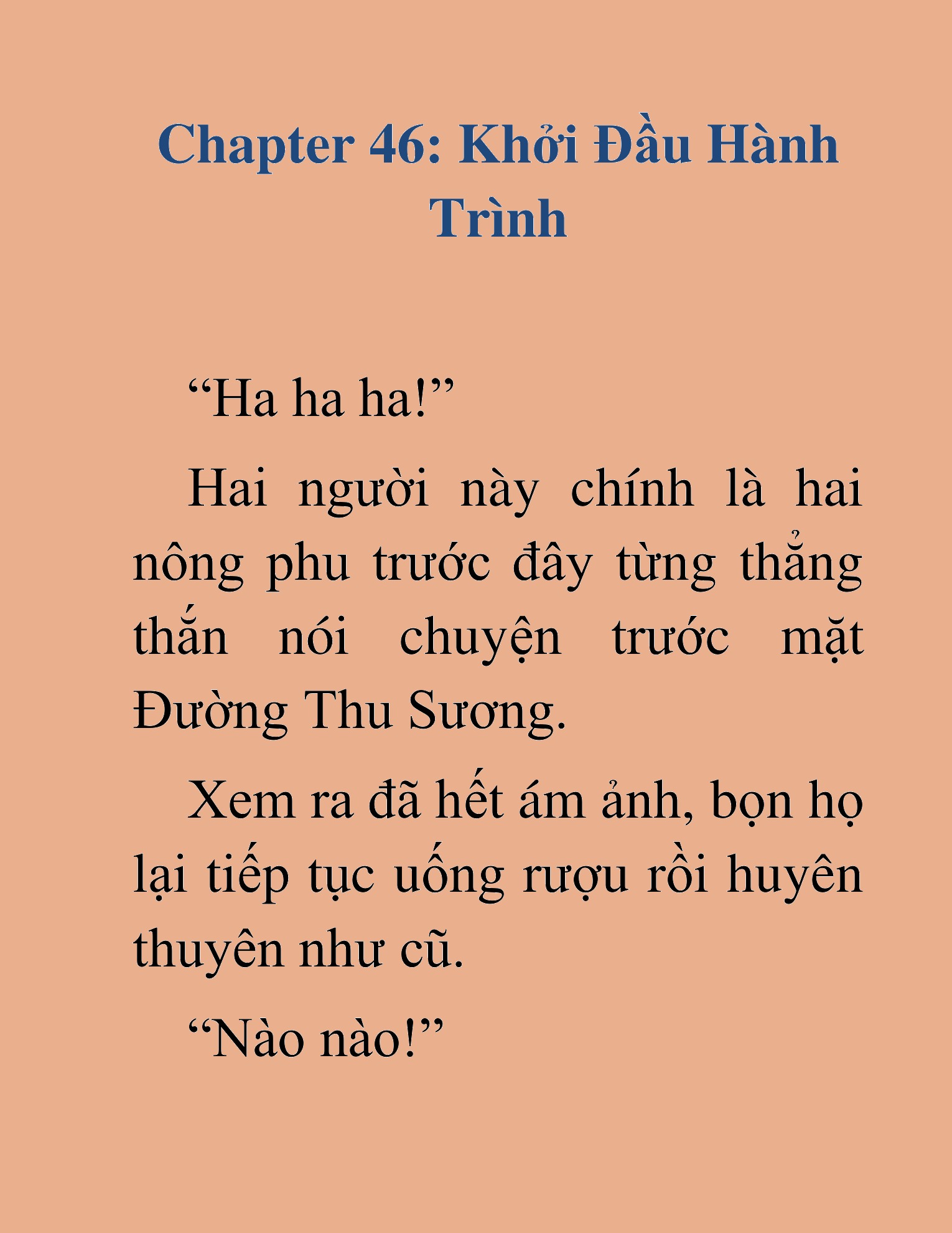 Đọc truyện HAT[NOVEL] Tụ Võ Giáo - Chap 46