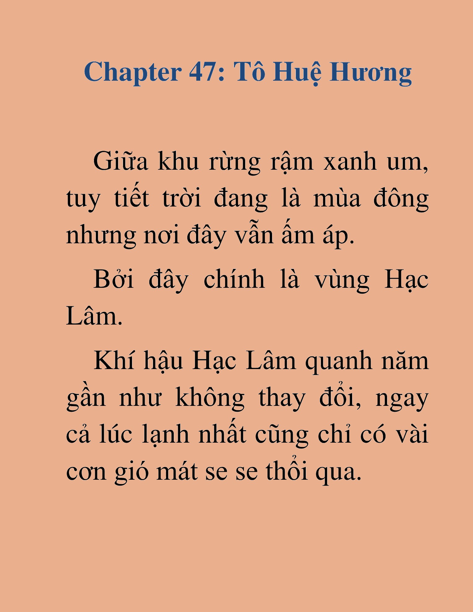 Đọc truyện HAT[NOVEL] Tụ Võ Giáo - Chap 47