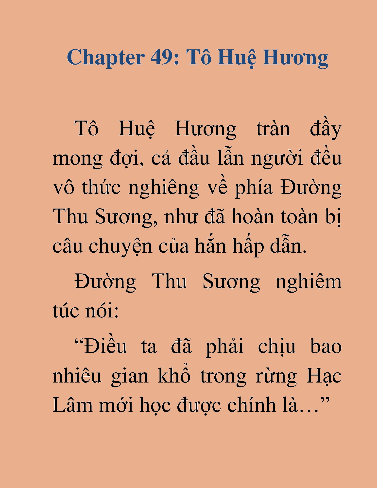 Đọc truyện HAT[NOVEL] Tụ Võ Giáo - Chap 49
