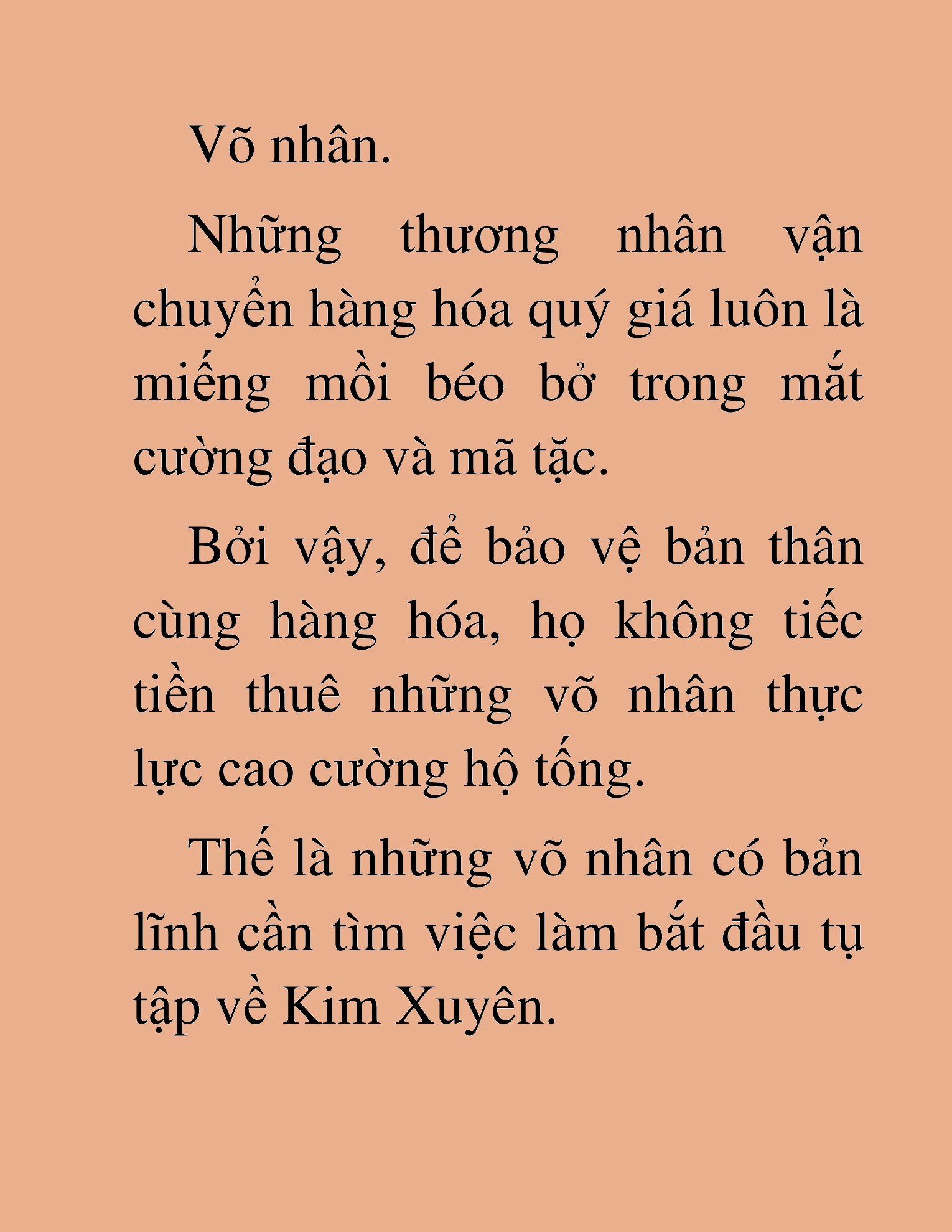 Đọc truyện HAT[NOVEL] Tụ Võ Giáo - Chap 6