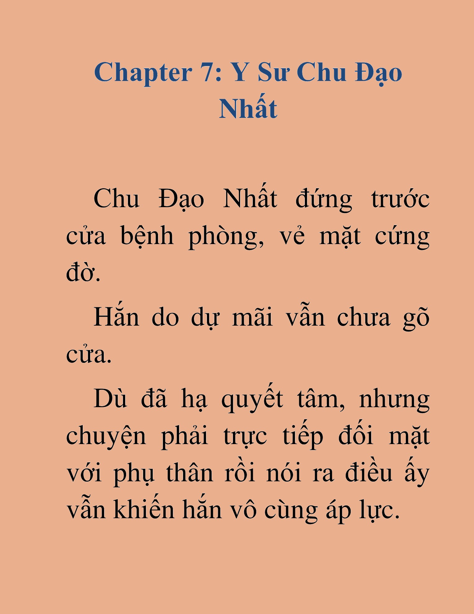 Đọc truyện HAT[NOVEL] Tụ Võ Giáo - Chap 7