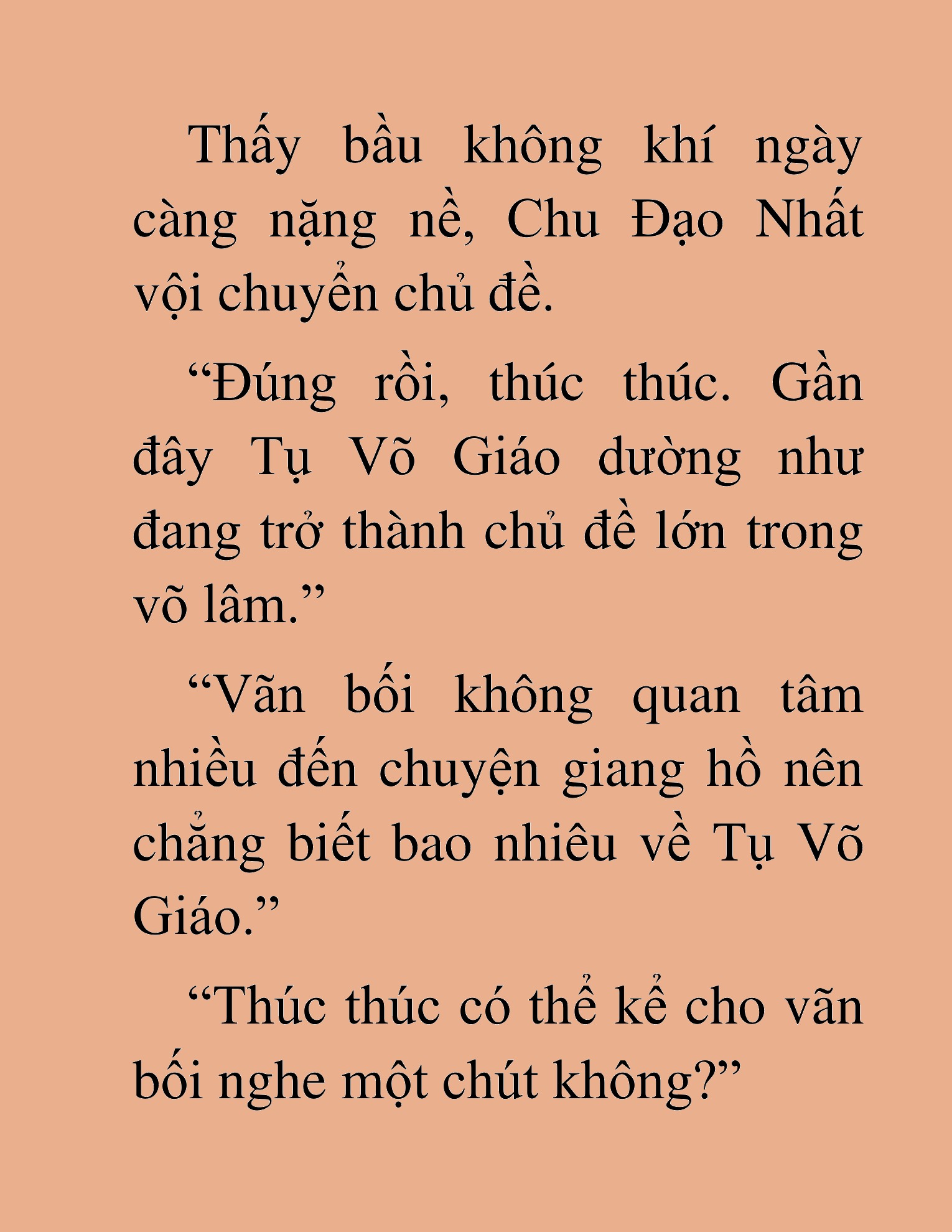 Đọc truyện HAT[NOVEL] Tụ Võ Giáo - Chap 8