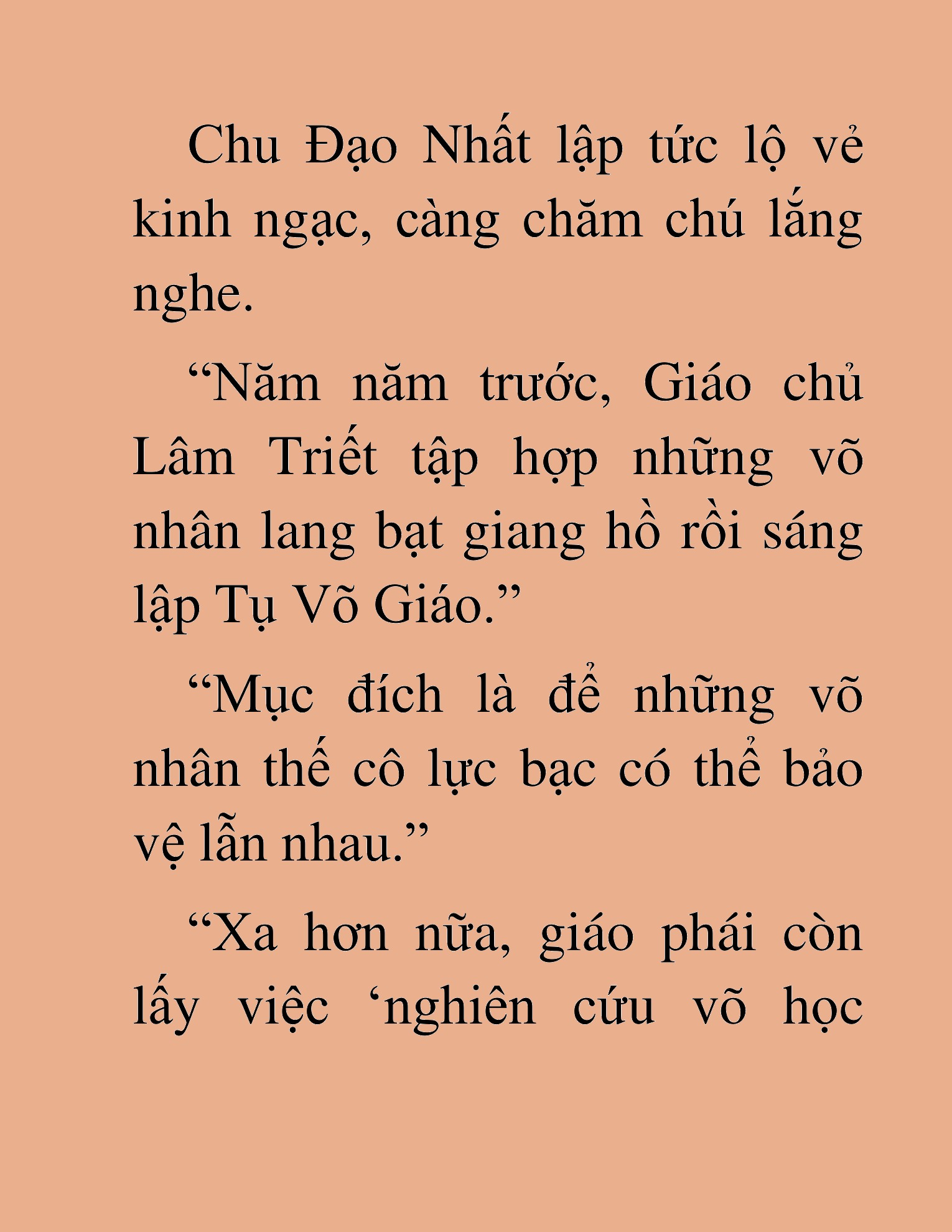 Đọc truyện HAT[NOVEL] Tụ Võ Giáo - Chap 8